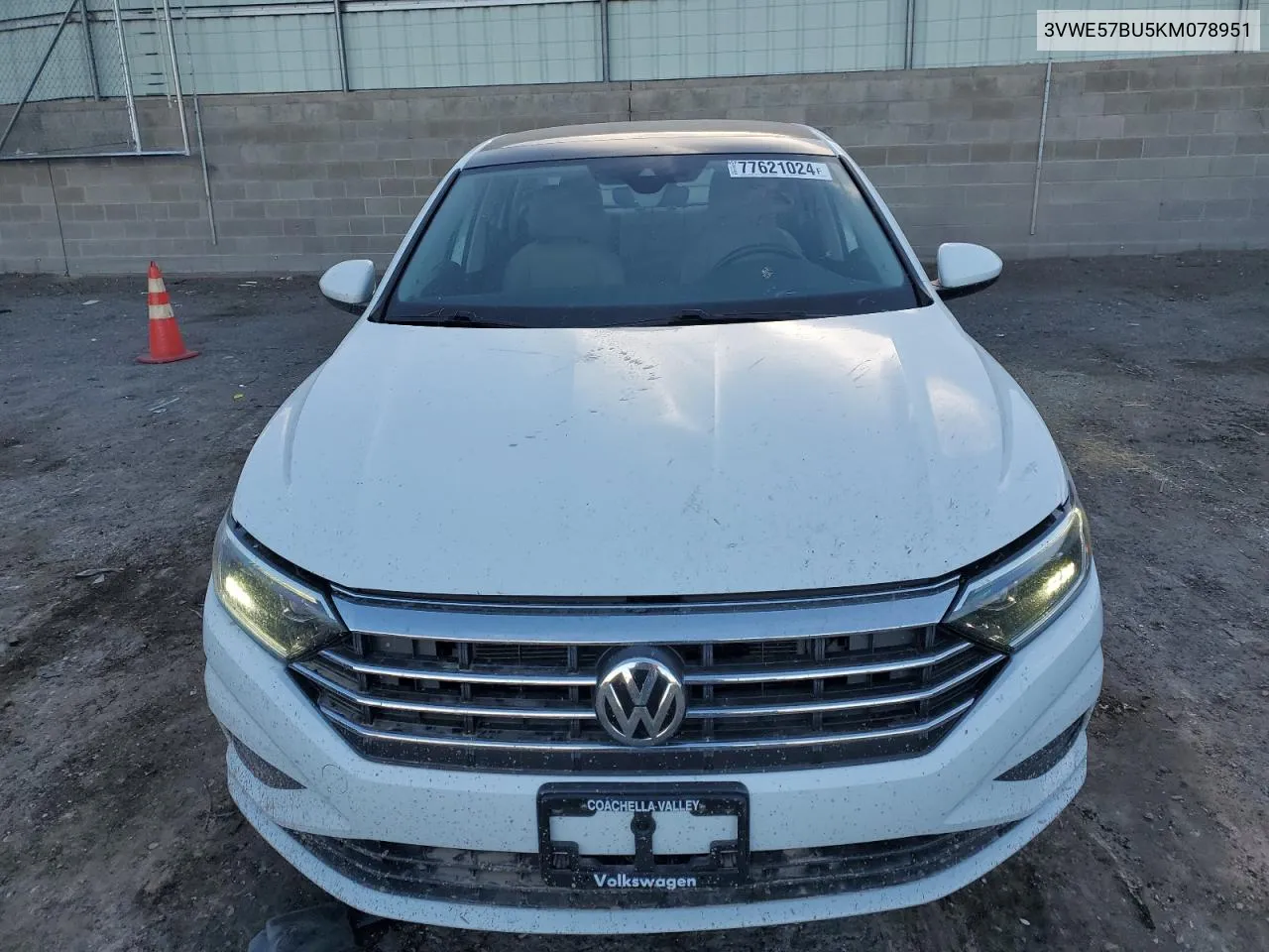 2019 Volkswagen Jetta Sel VIN: 3VWE57BU5KM078951 Lot: 77621024