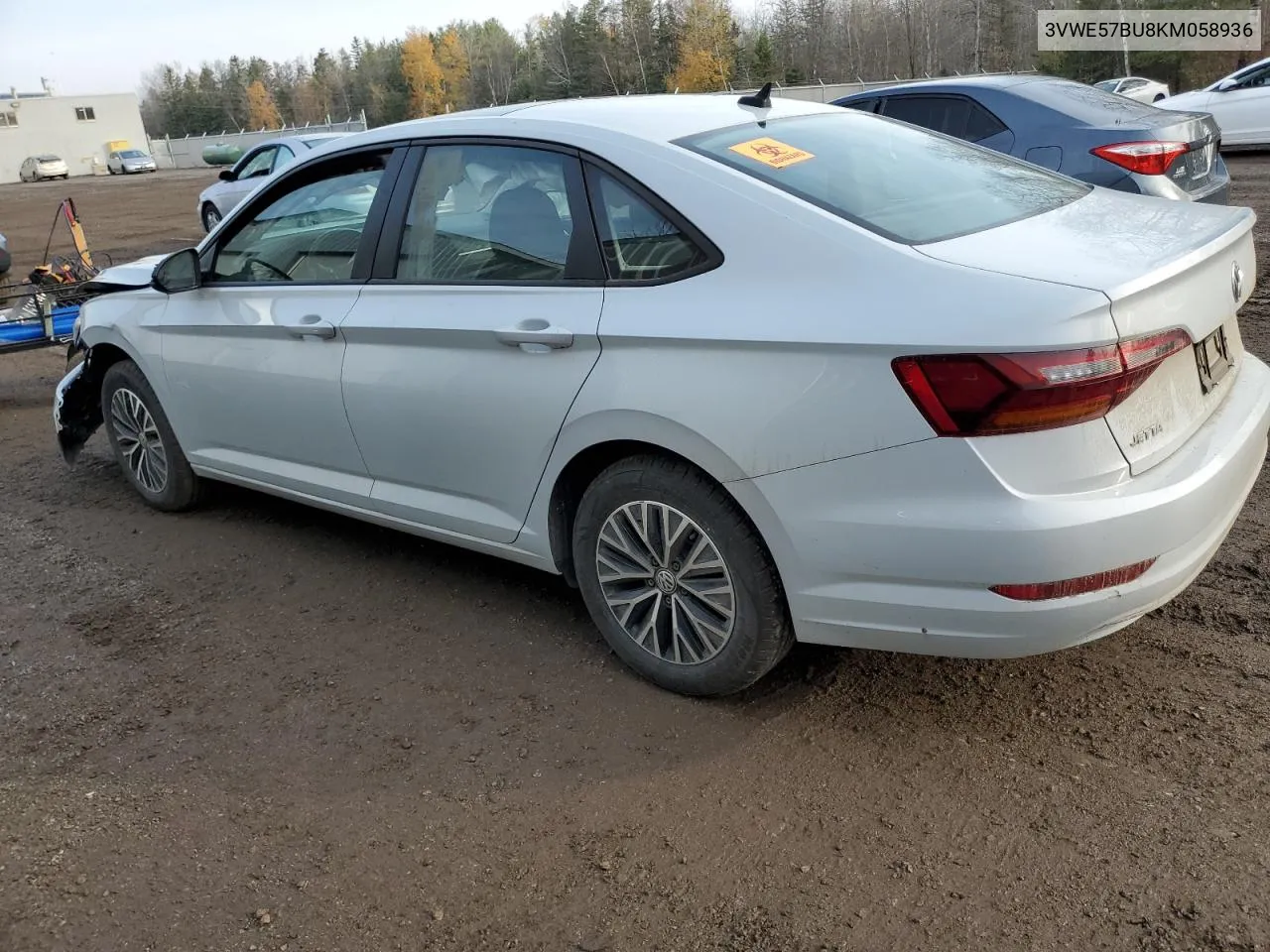 2019 Volkswagen Jetta Sel VIN: 3VWE57BU8KM058936 Lot: 77623404