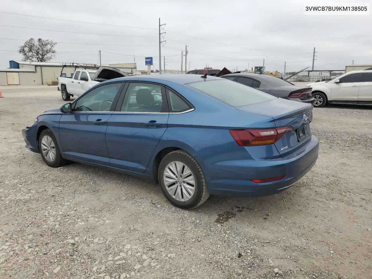 2019 Volkswagen Jetta S VIN: 3VWCB7BU9KM138505 Lot: 77636414