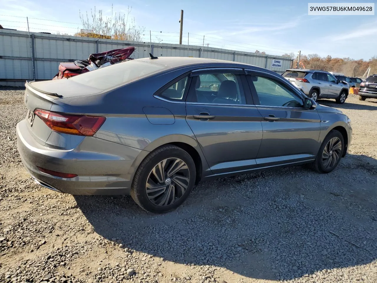 2019 Volkswagen Jetta Sel Premium VIN: 3VWG57BU6KM049628 Lot: 77784904