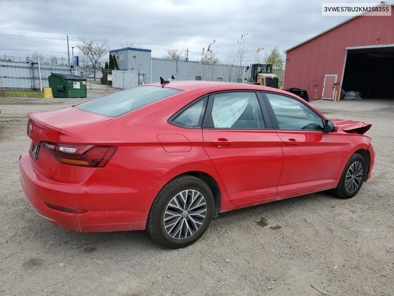 2019 Volkswagen Jetta Sel VIN: 3VWE57BU2KM258355 Lot: 77845344