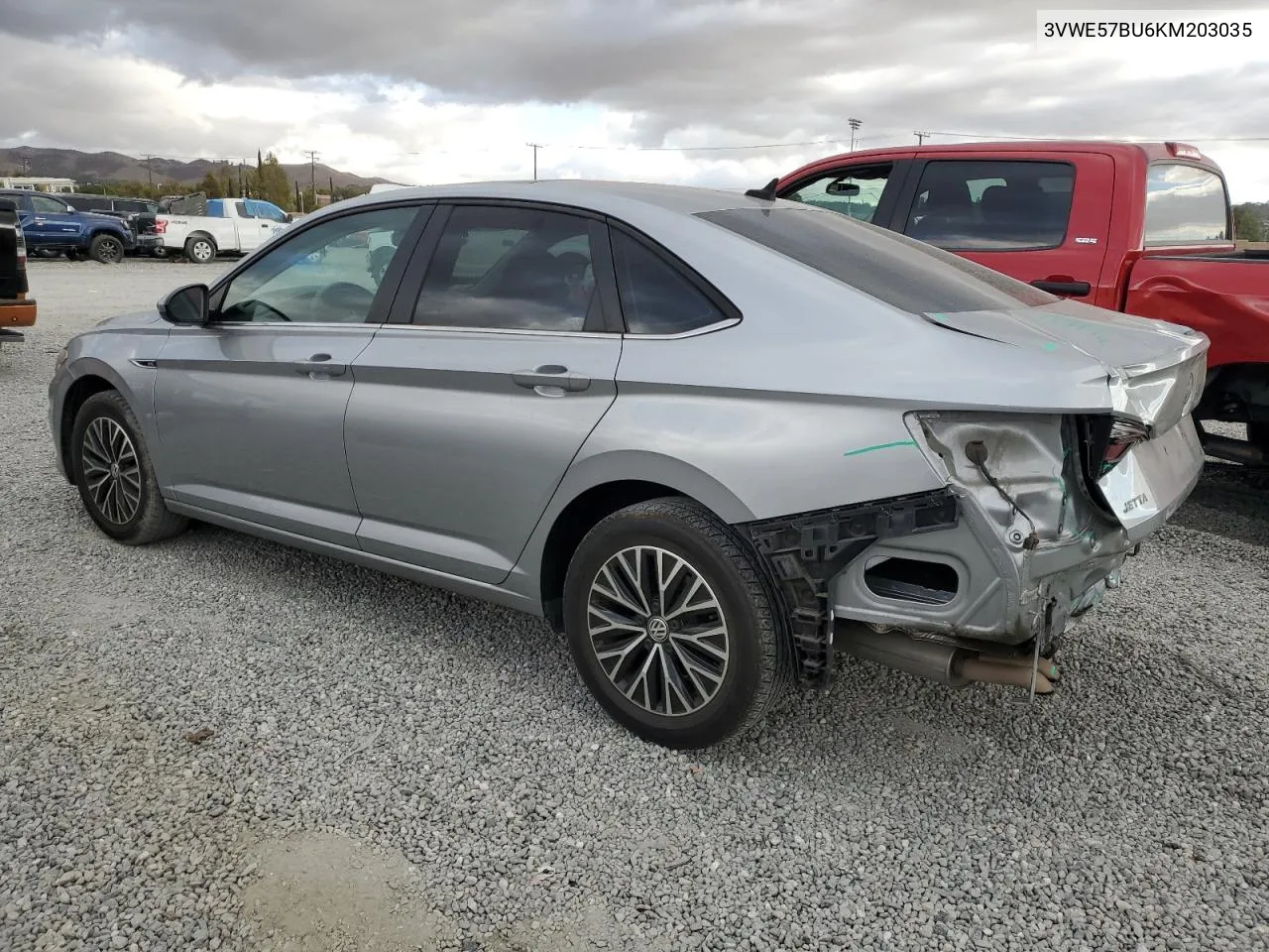 2019 Volkswagen Jetta Sel VIN: 3VWE57BU6KM203035 Lot: 77900944