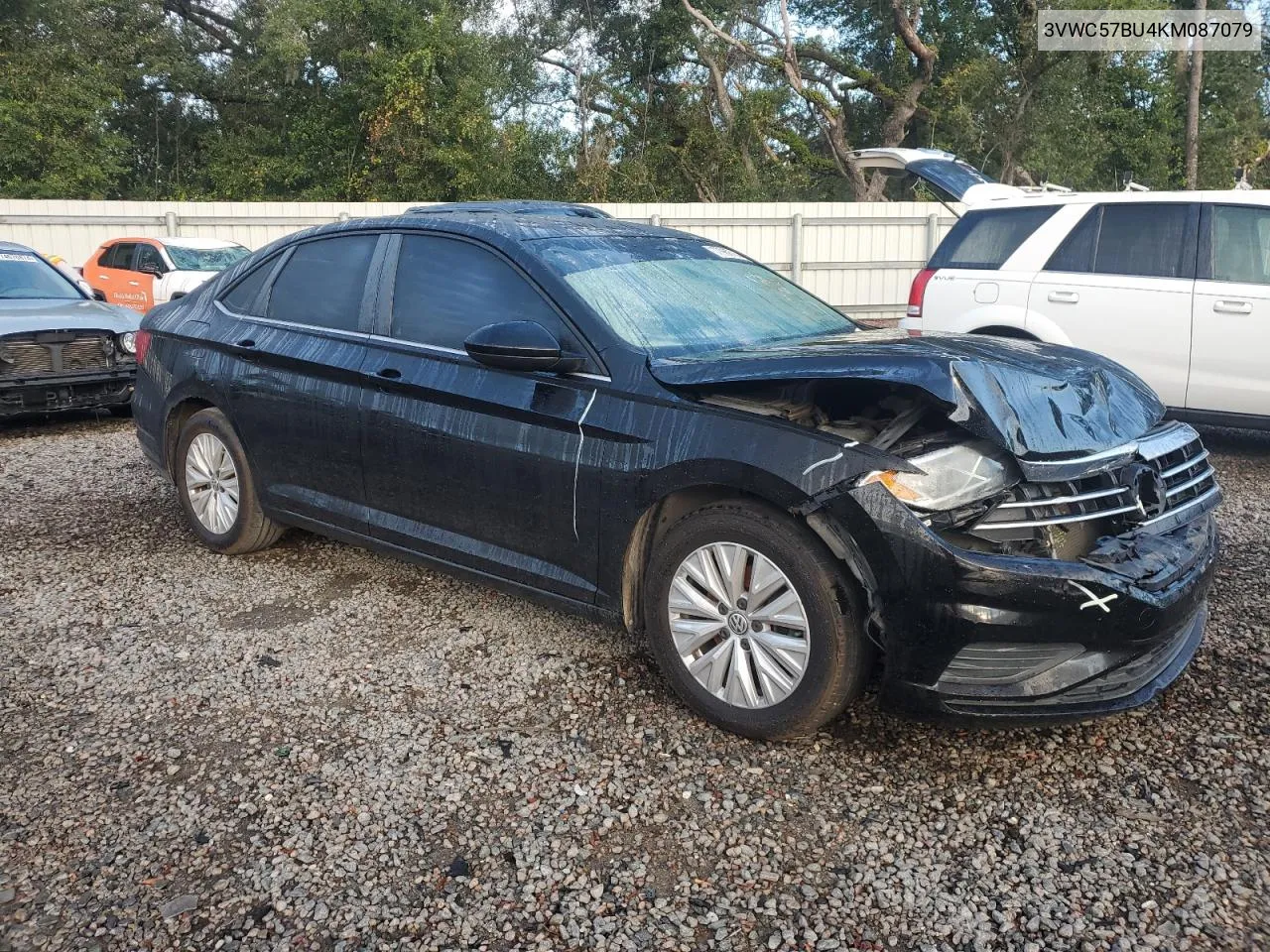 2019 Volkswagen Jetta S VIN: 3VWC57BU4KM087079 Lot: 77968784