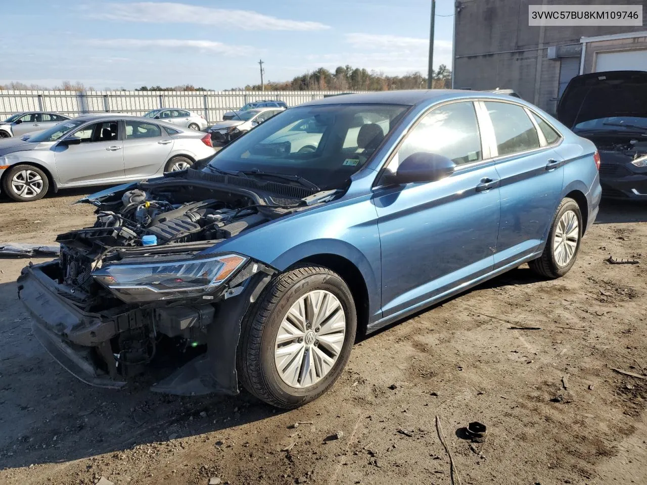 2019 Volkswagen Jetta S VIN: 3VWC57BU8KM109746 Lot: 77980144