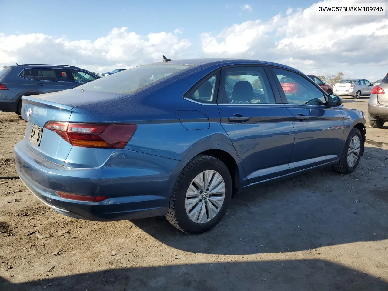 2019 Volkswagen Jetta S VIN: 3VWC57BU8KM109746 Lot: 77980144