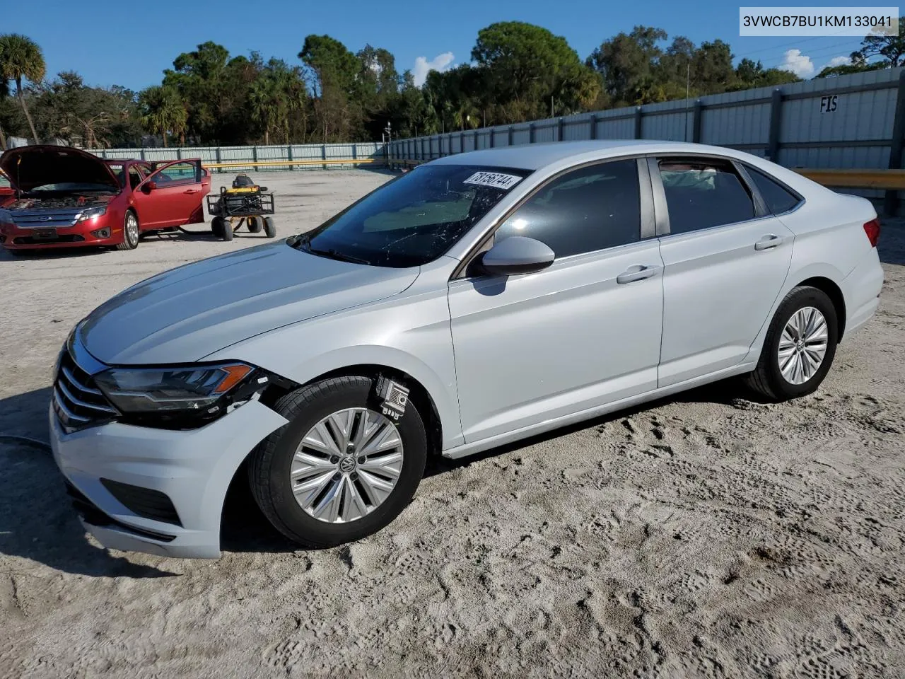 2019 Volkswagen Jetta S VIN: 3VWCB7BU1KM133041 Lot: 78156744