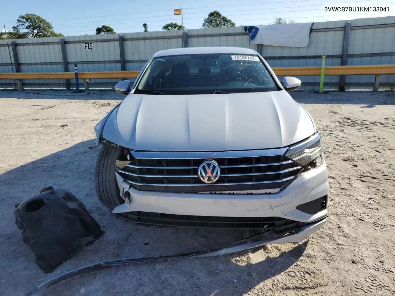 2019 Volkswagen Jetta S VIN: 3VWCB7BU1KM133041 Lot: 78156744