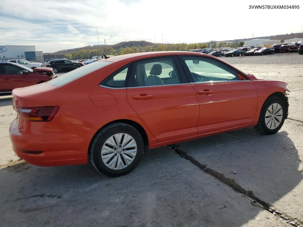 2019 Volkswagen Jetta S VIN: 3VWN57BUXKM034895 Lot: 78243934