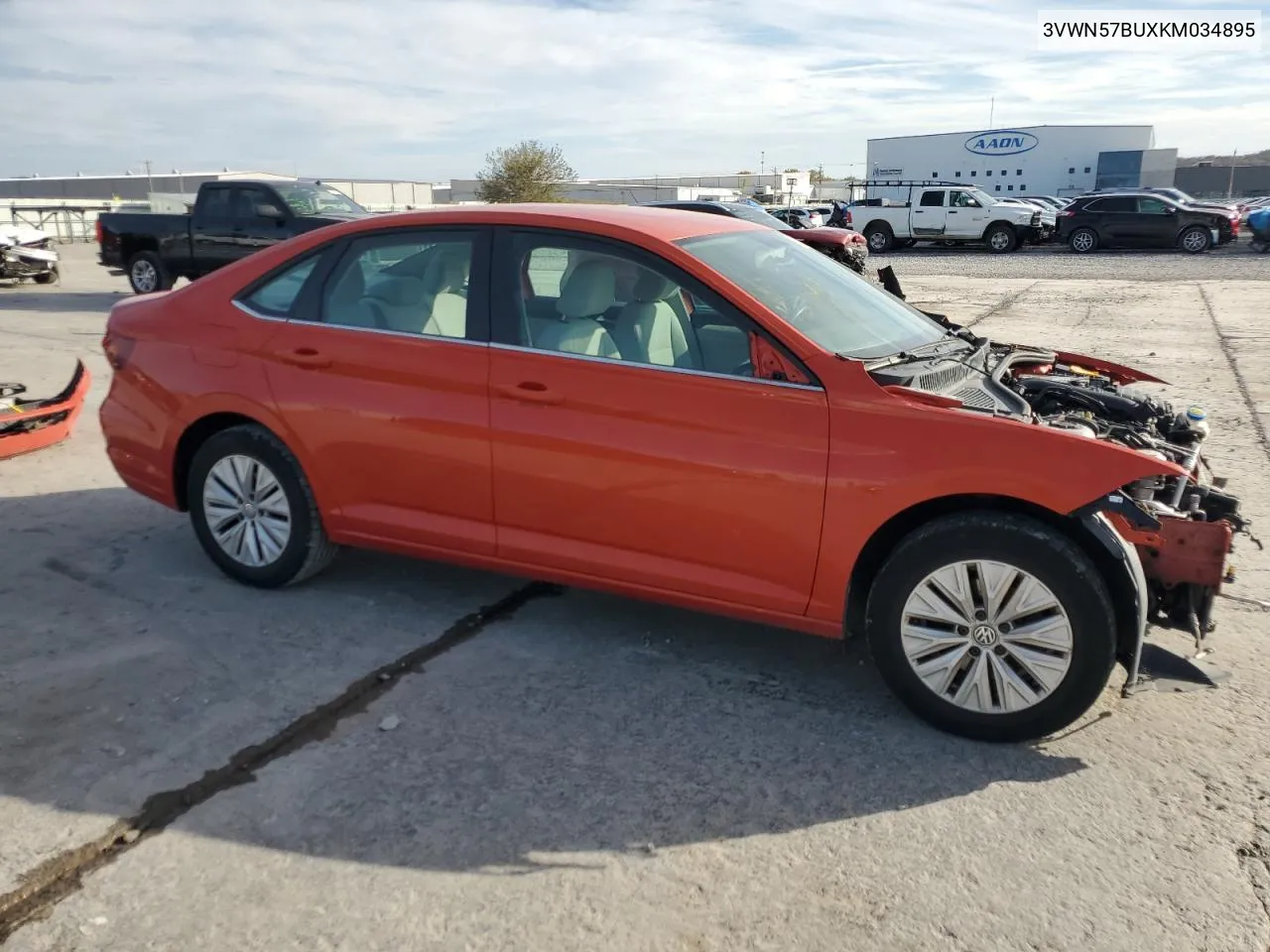 2019 Volkswagen Jetta S VIN: 3VWN57BUXKM034895 Lot: 78243934