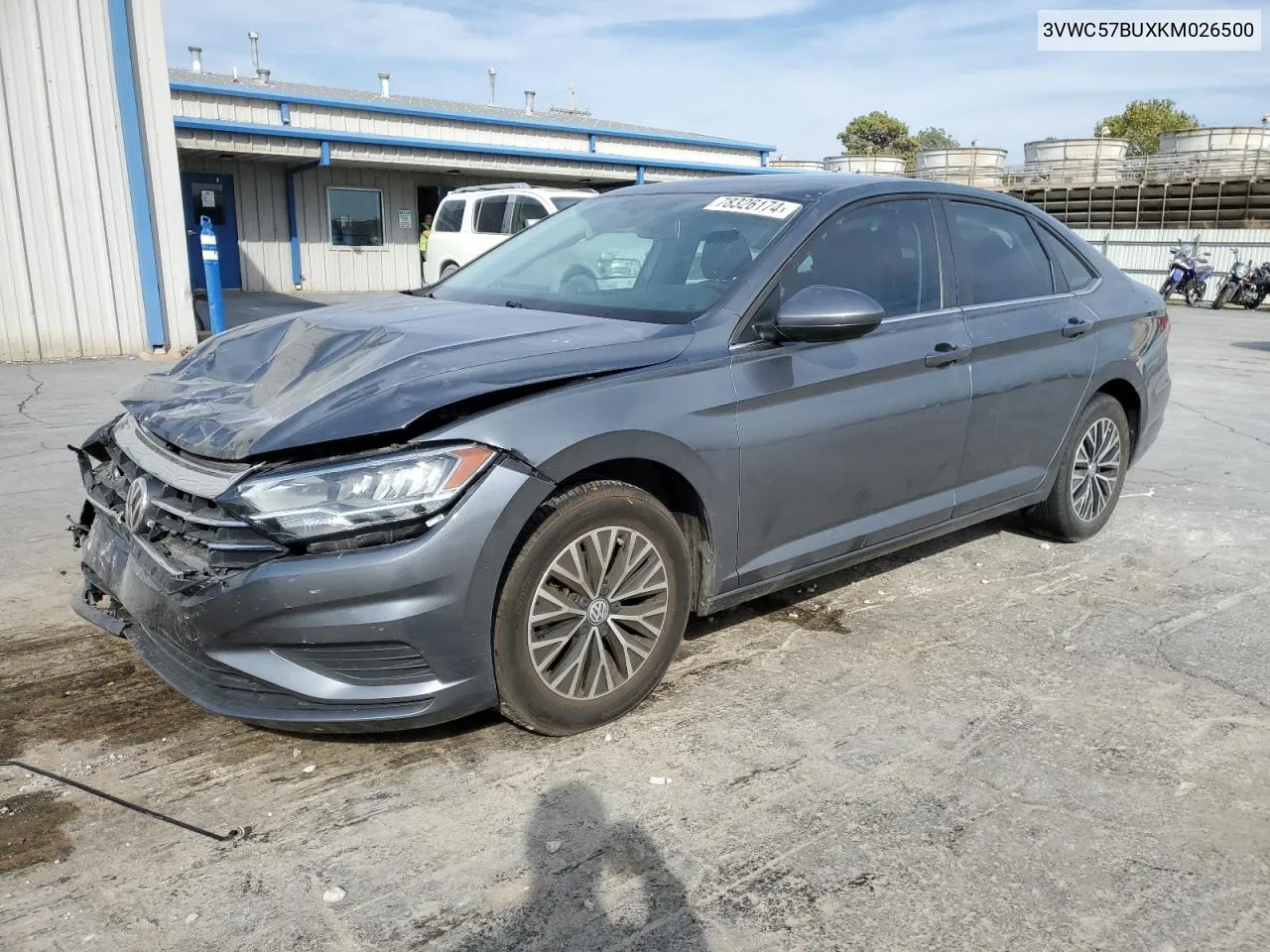 2019 Volkswagen Jetta S VIN: 3VWC57BUXKM026500 Lot: 78326174