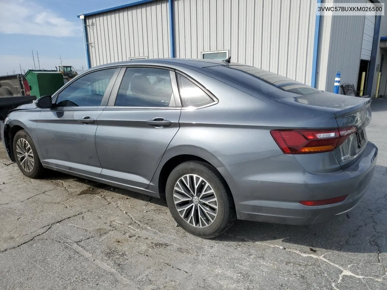 2019 Volkswagen Jetta S VIN: 3VWC57BUXKM026500 Lot: 78326174