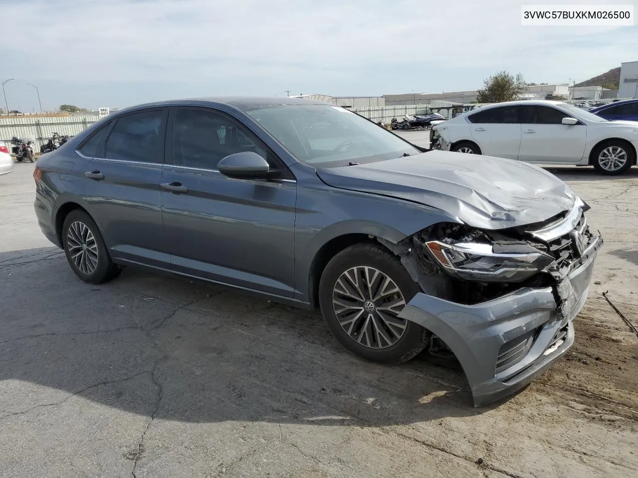 2019 Volkswagen Jetta S VIN: 3VWC57BUXKM026500 Lot: 78326174