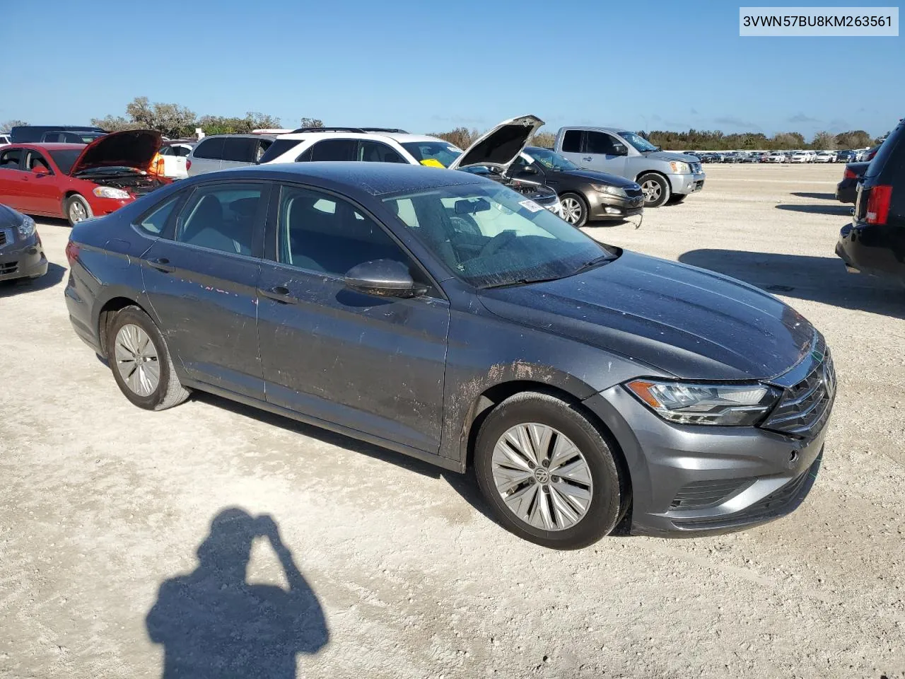 2019 Volkswagen Jetta S VIN: 3VWN57BU8KM263561 Lot: 78407724