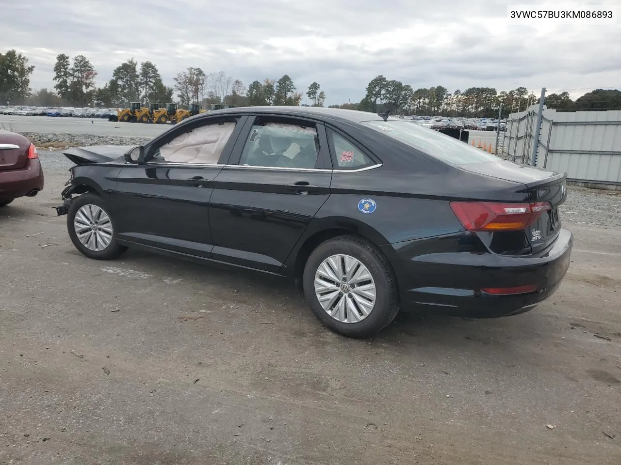 2019 Volkswagen Jetta S VIN: 3VWC57BU3KM086893 Lot: 78434574