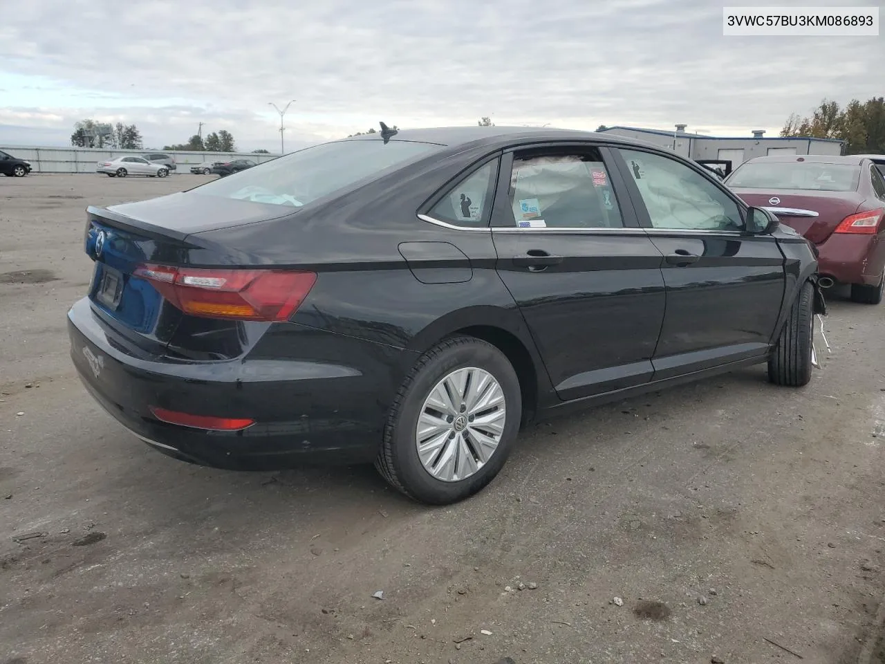 2019 Volkswagen Jetta S VIN: 3VWC57BU3KM086893 Lot: 78434574