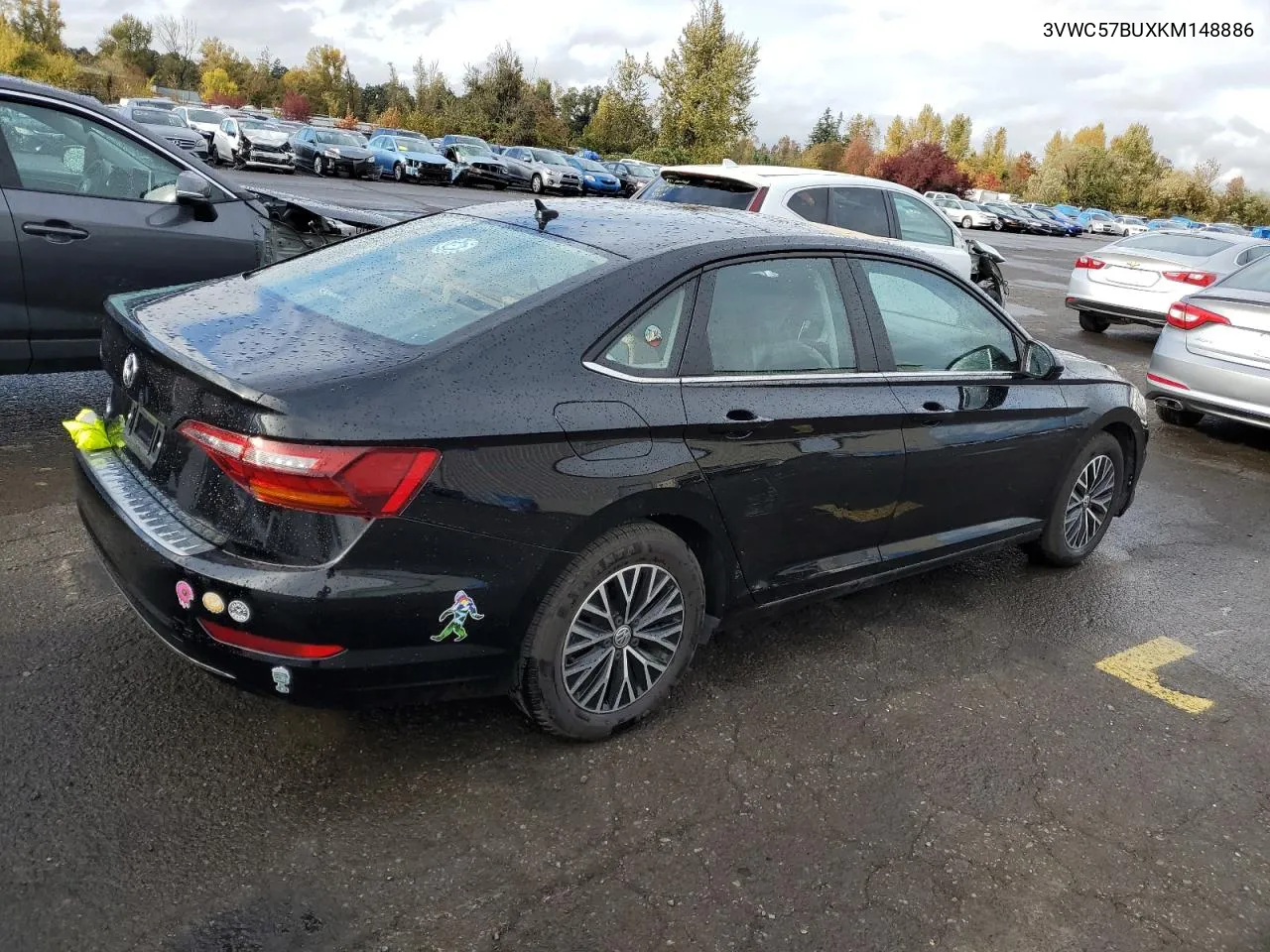 2019 Volkswagen Jetta S VIN: 3VWC57BUXKM148886 Lot: 78685124