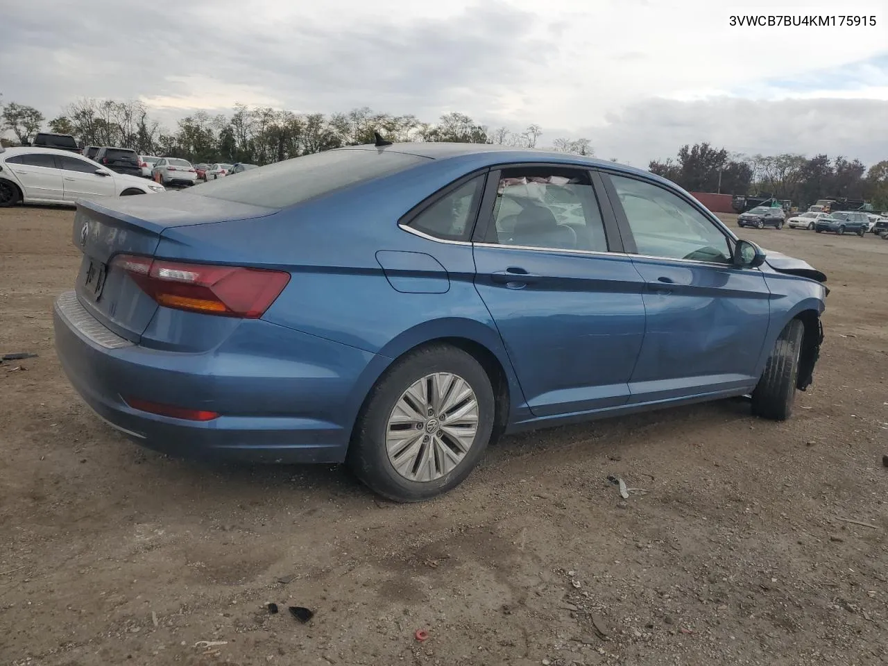 2019 Volkswagen Jetta S VIN: 3VWCB7BU4KM175915 Lot: 78754084