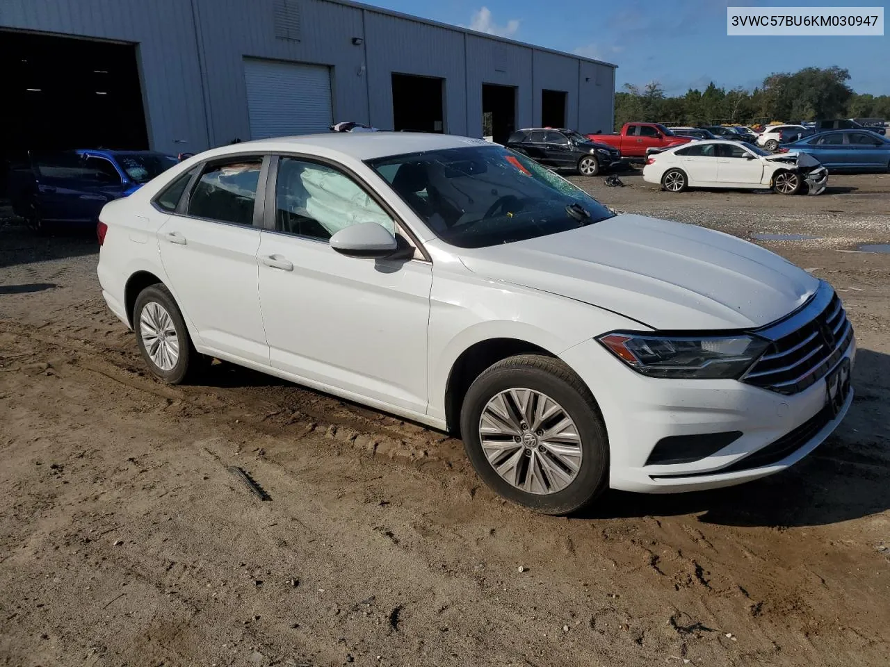 2019 Volkswagen Jetta S VIN: 3VWC57BU6KM030947 Lot: 78997254