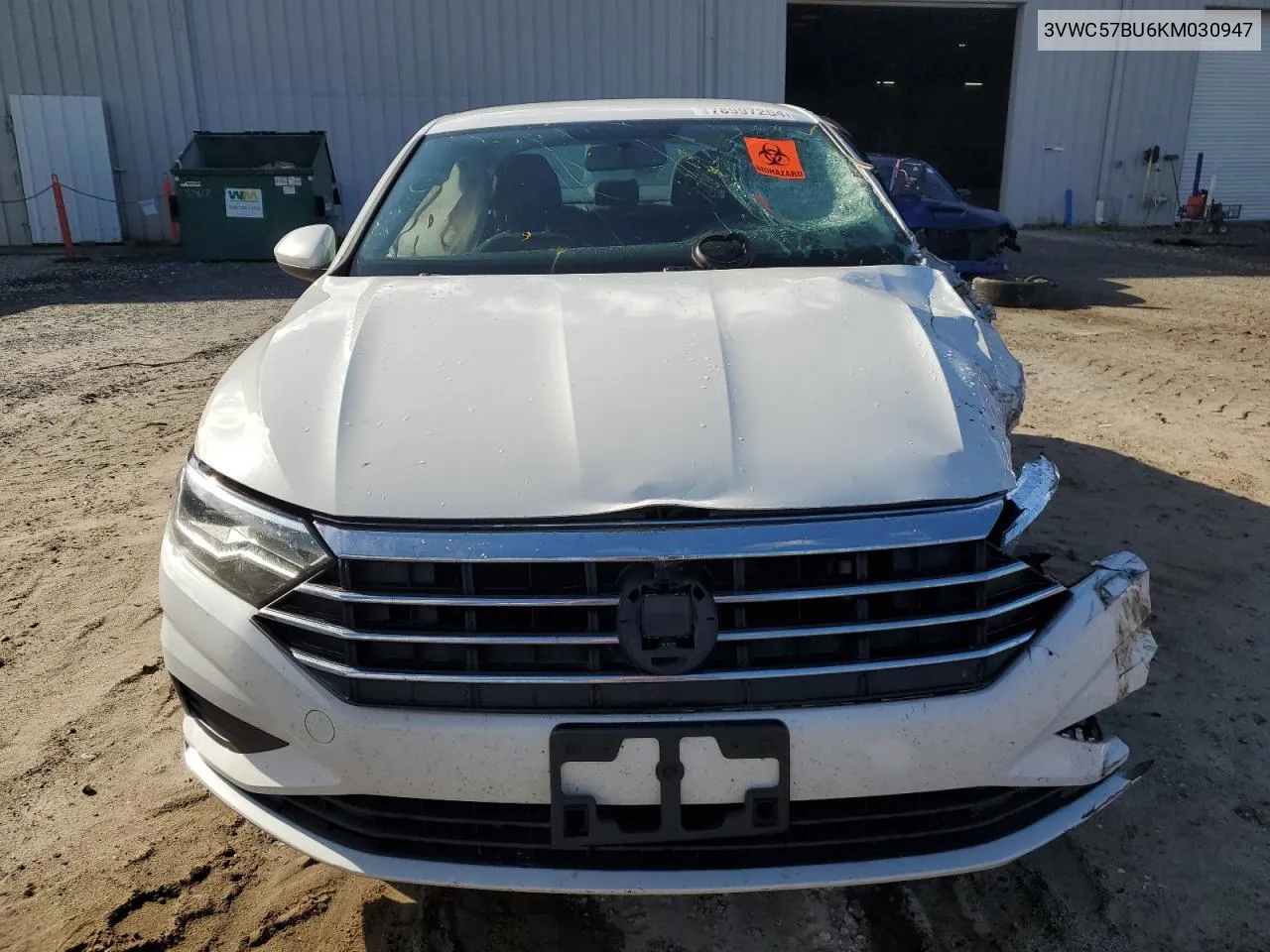 2019 Volkswagen Jetta S VIN: 3VWC57BU6KM030947 Lot: 78997254