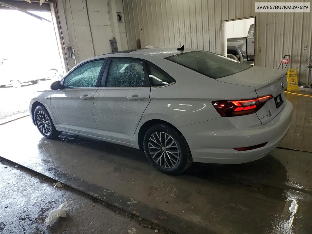 2019 Volkswagen Jetta Sel VIN: 3VWE57BU7KM097629 Lot: 79065954