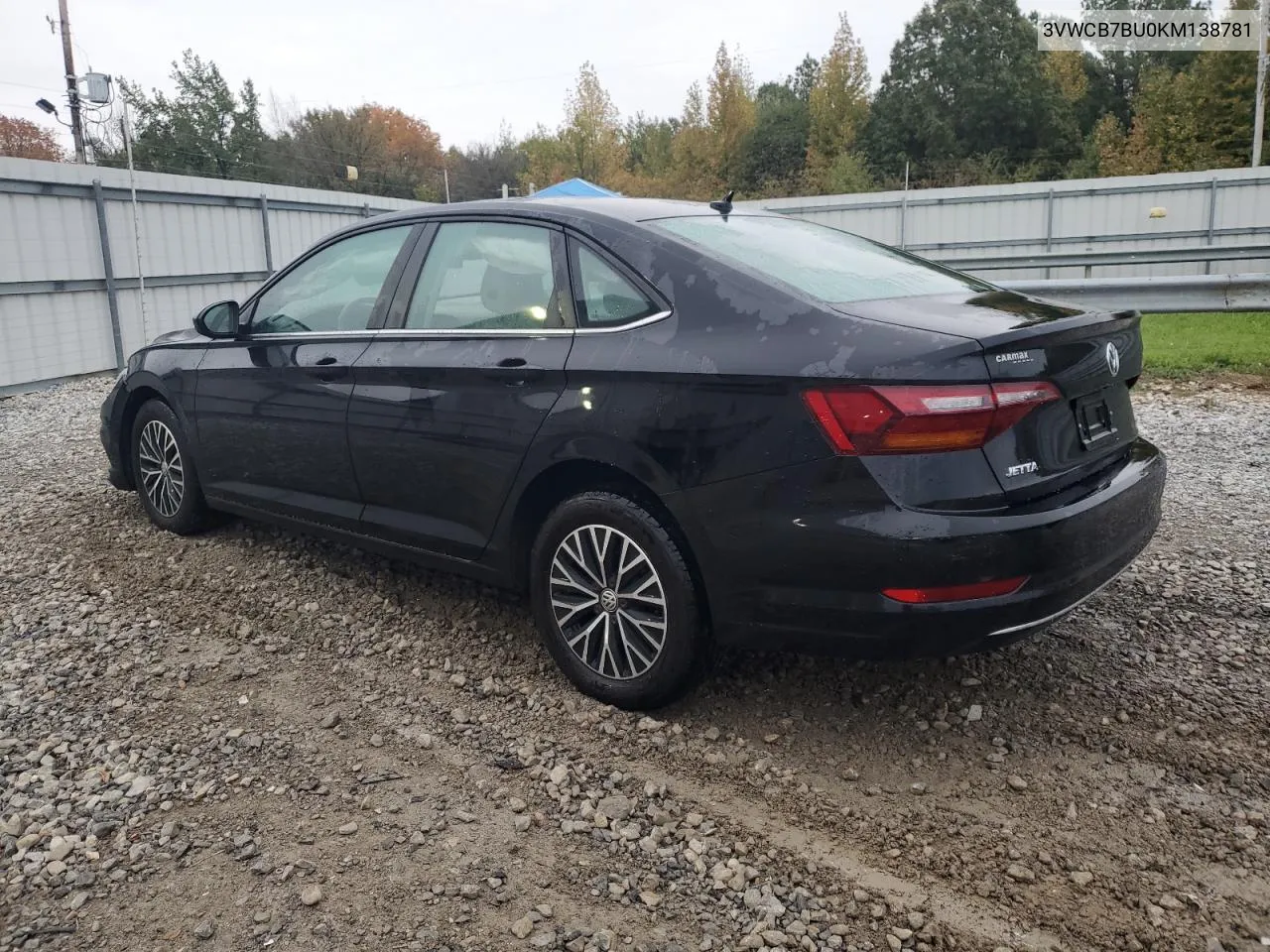 2019 Volkswagen Jetta S VIN: 3VWCB7BU0KM138781 Lot: 79079754