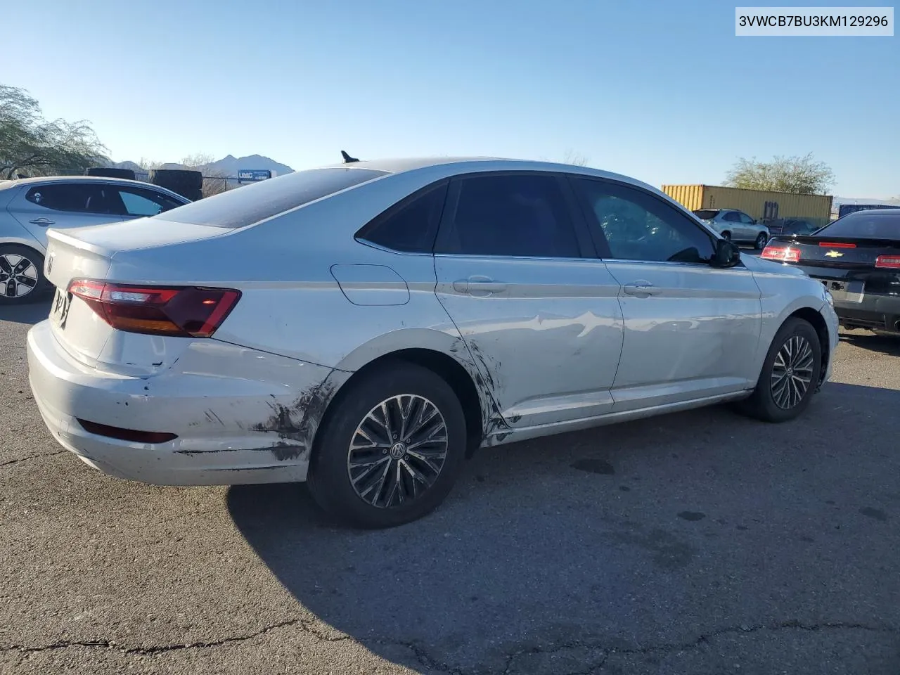 2019 Volkswagen Jetta S VIN: 3VWCB7BU3KM129296 Lot: 79273464