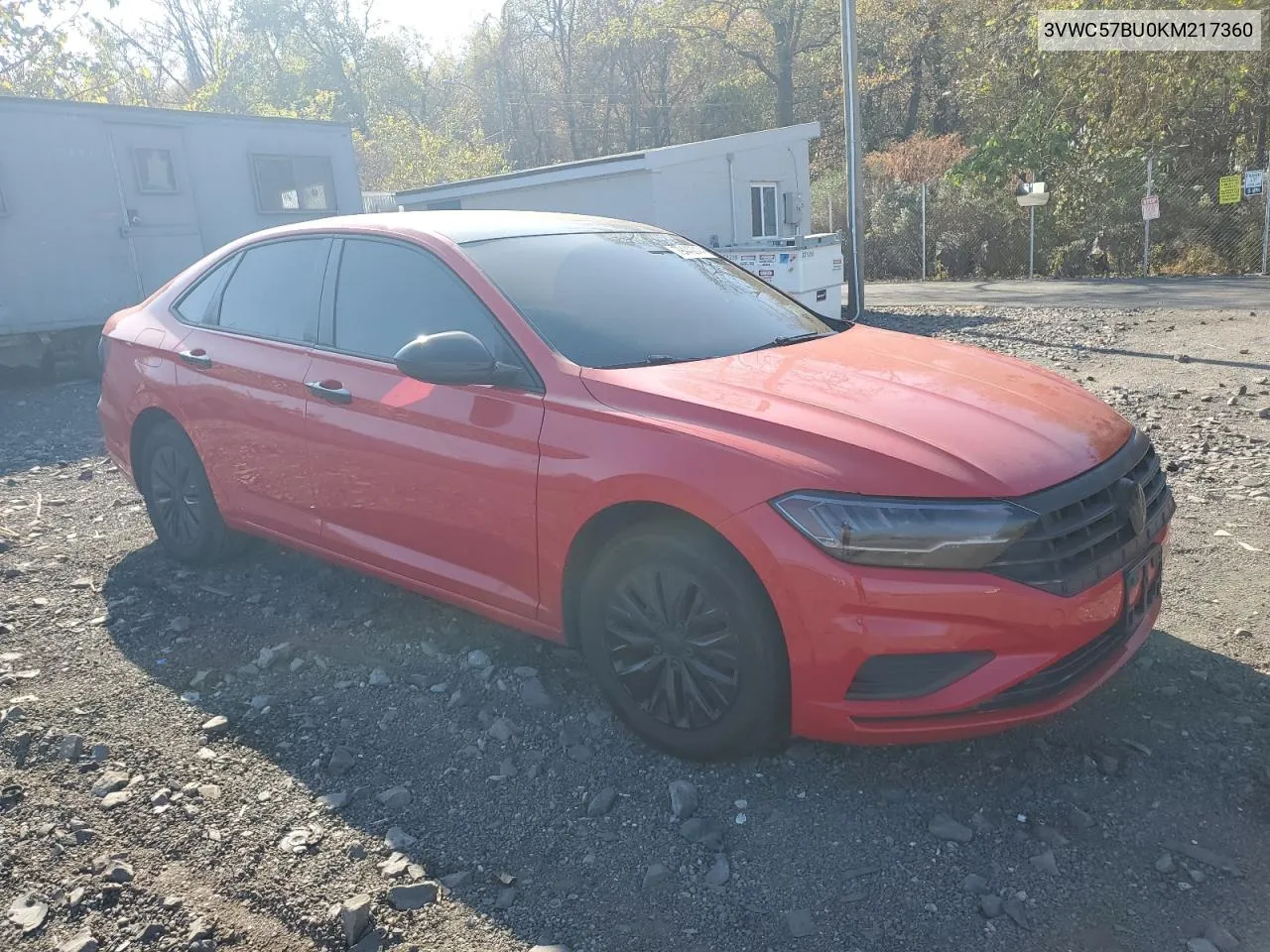 2019 Volkswagen Jetta S VIN: 3VWC57BU0KM217360 Lot: 79440014