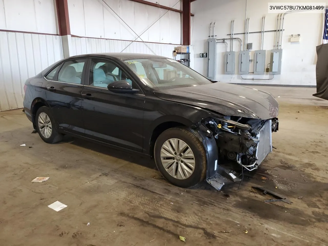 2019 Volkswagen Jetta S VIN: 3VWC57BU7KM081499 Lot: 79509104