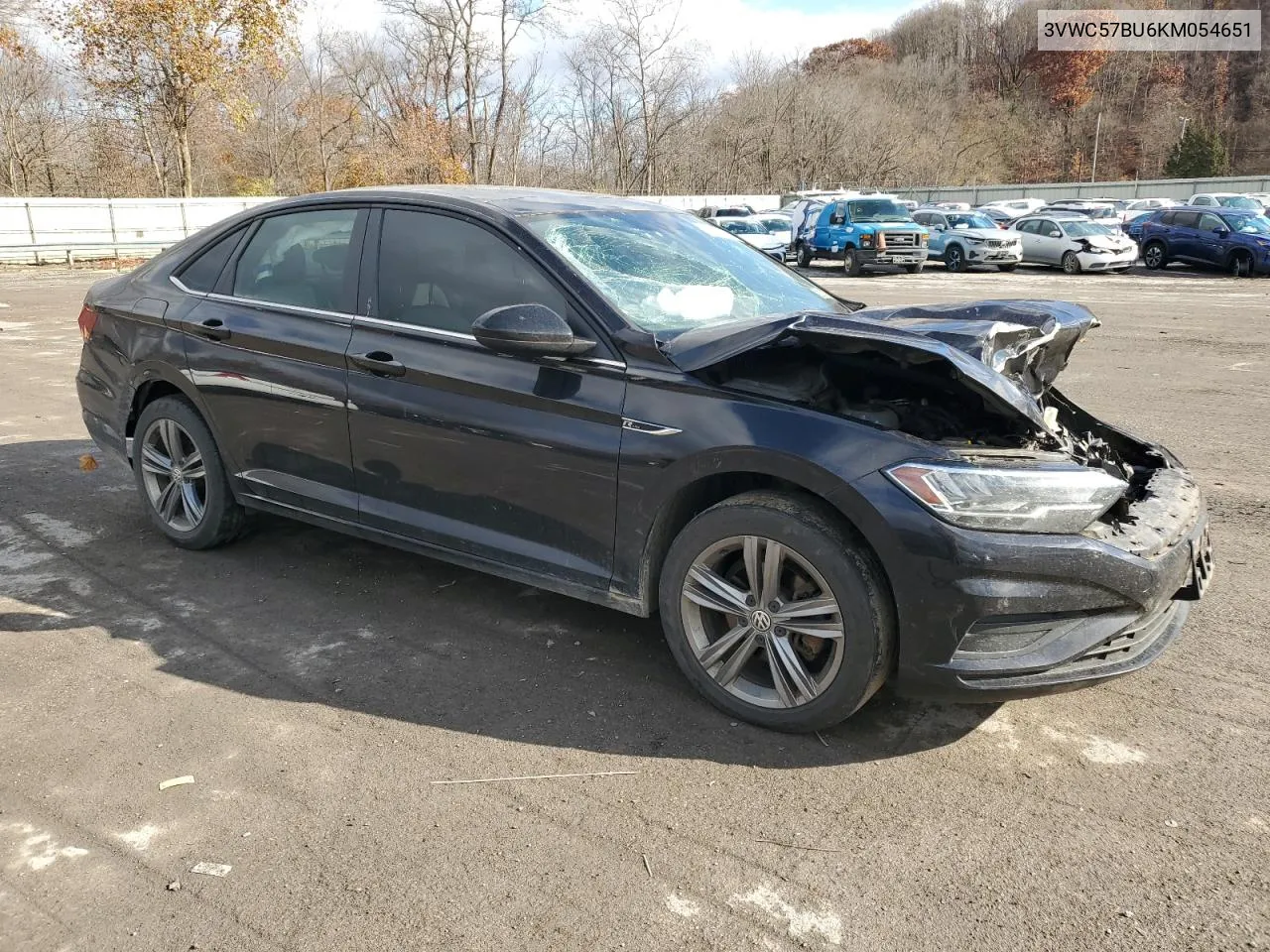 2019 Volkswagen Jetta S VIN: 3VWC57BU6KM054651 Lot: 79779354