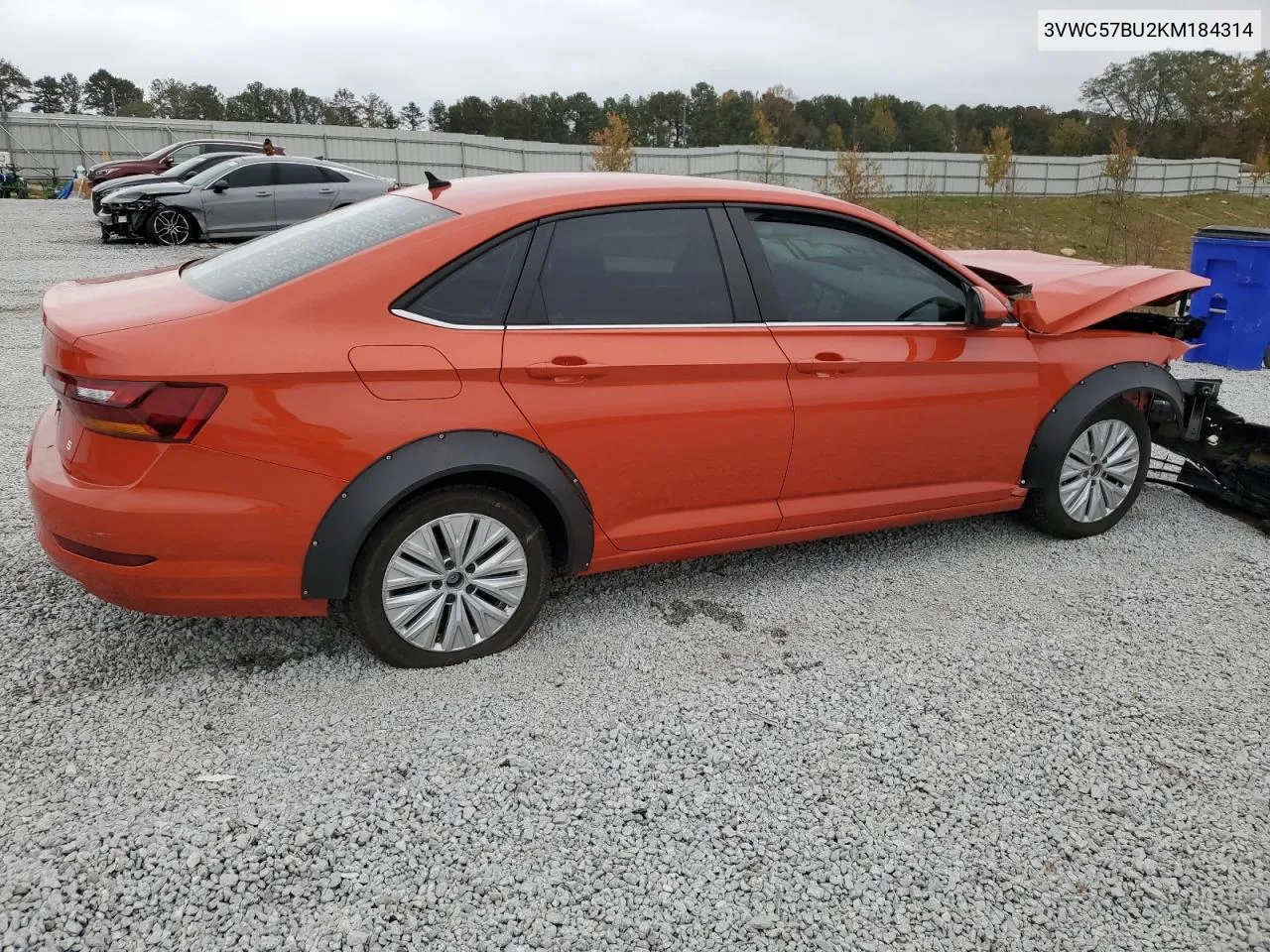 2019 Volkswagen Jetta S VIN: 3VWC57BU2KM184314 Lot: 79844594