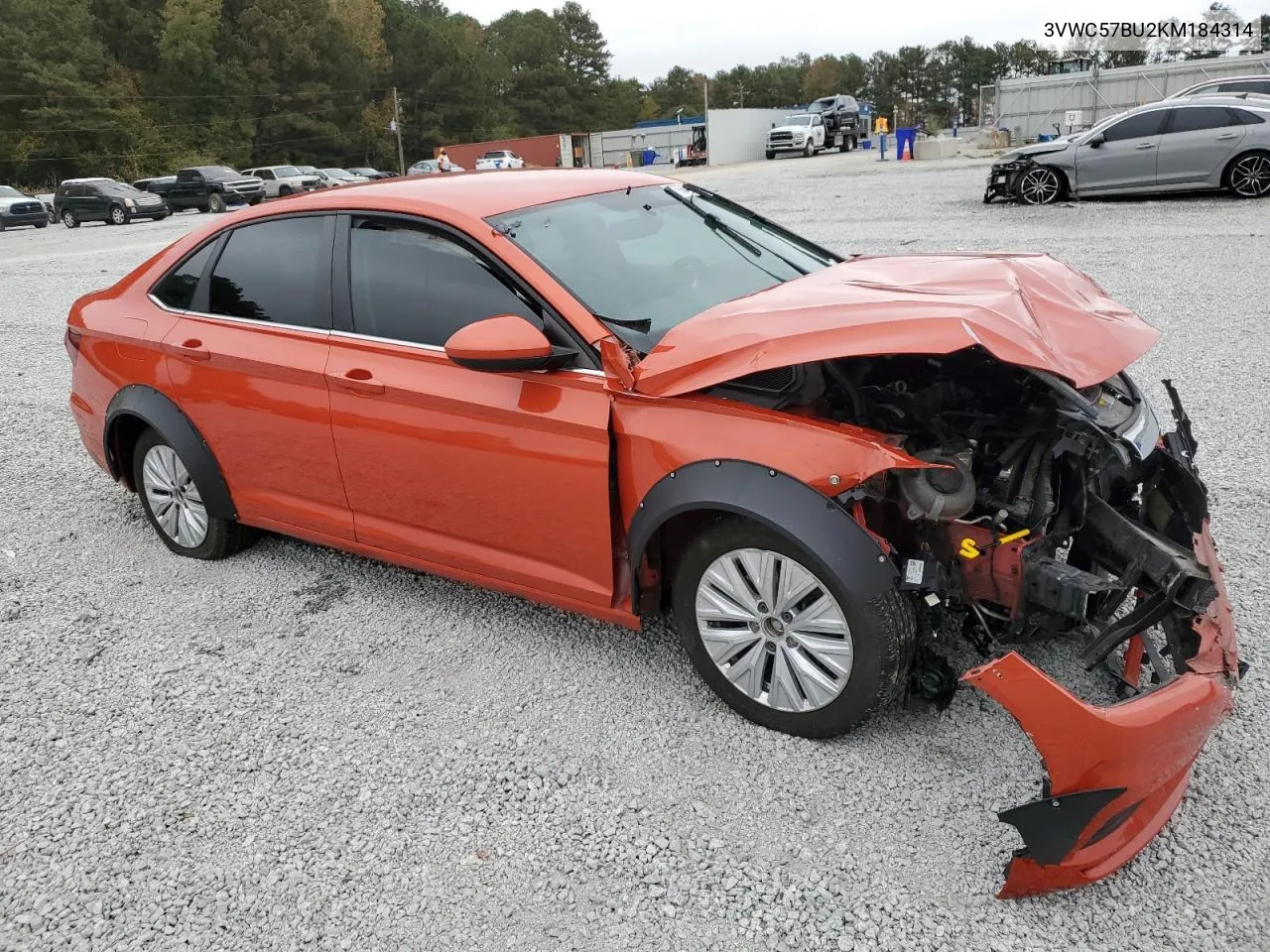 2019 Volkswagen Jetta S VIN: 3VWC57BU2KM184314 Lot: 79844594