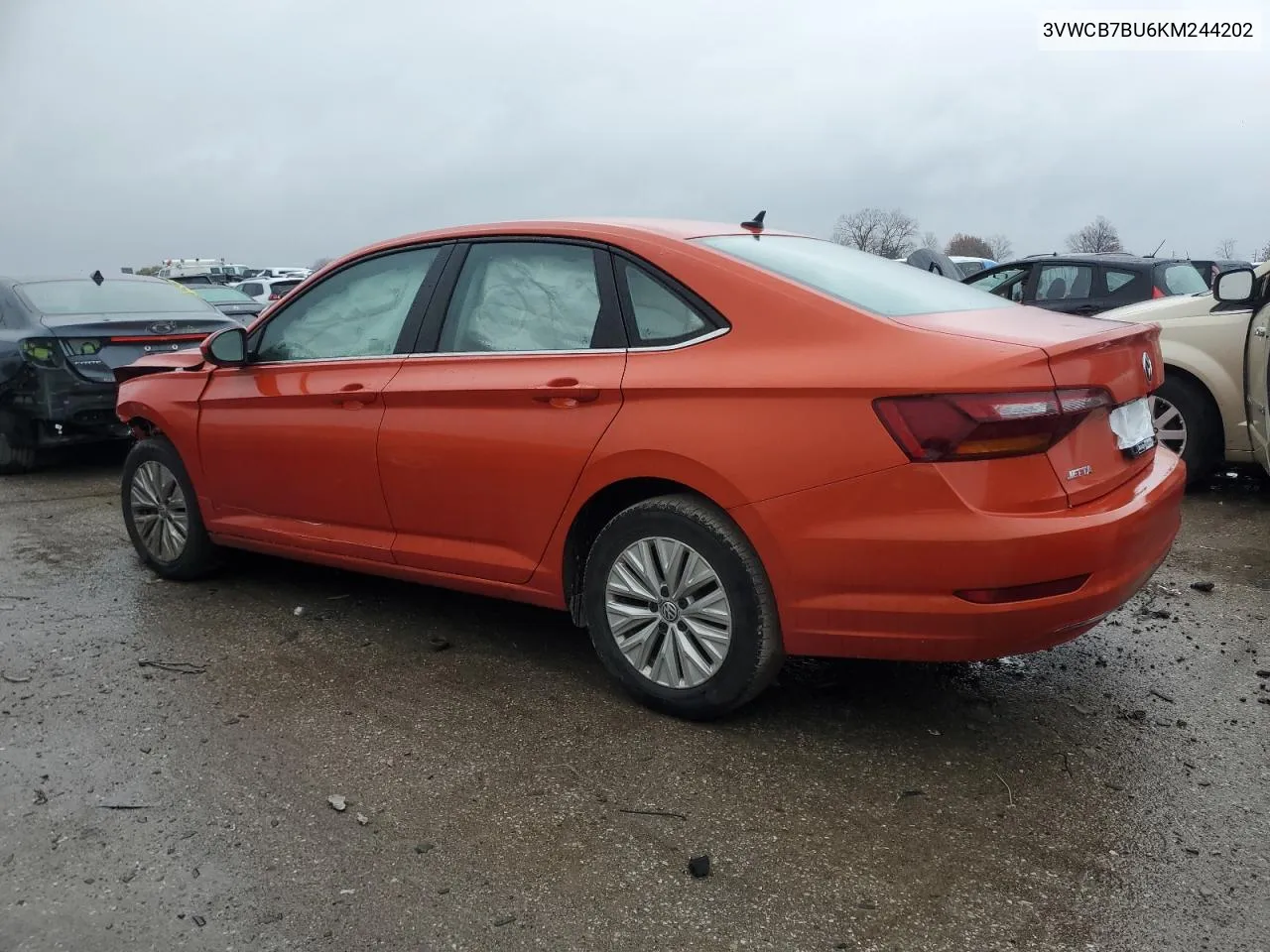 2019 Volkswagen Jetta S VIN: 3VWCB7BU6KM244202 Lot: 79986564