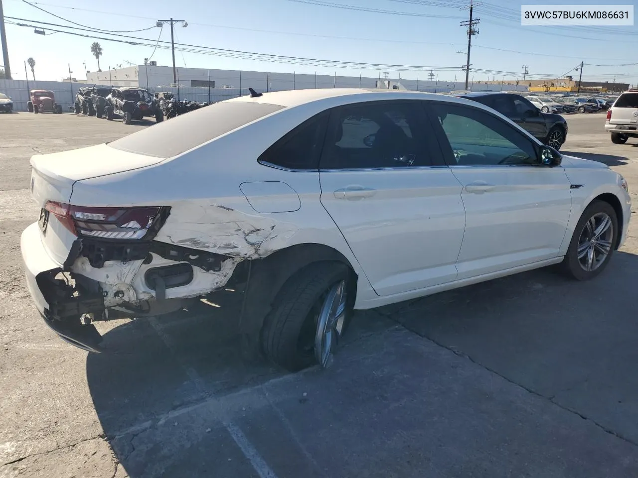 2019 Volkswagen Jetta S VIN: 3VWC57BU6KM086631 Lot: 80162034