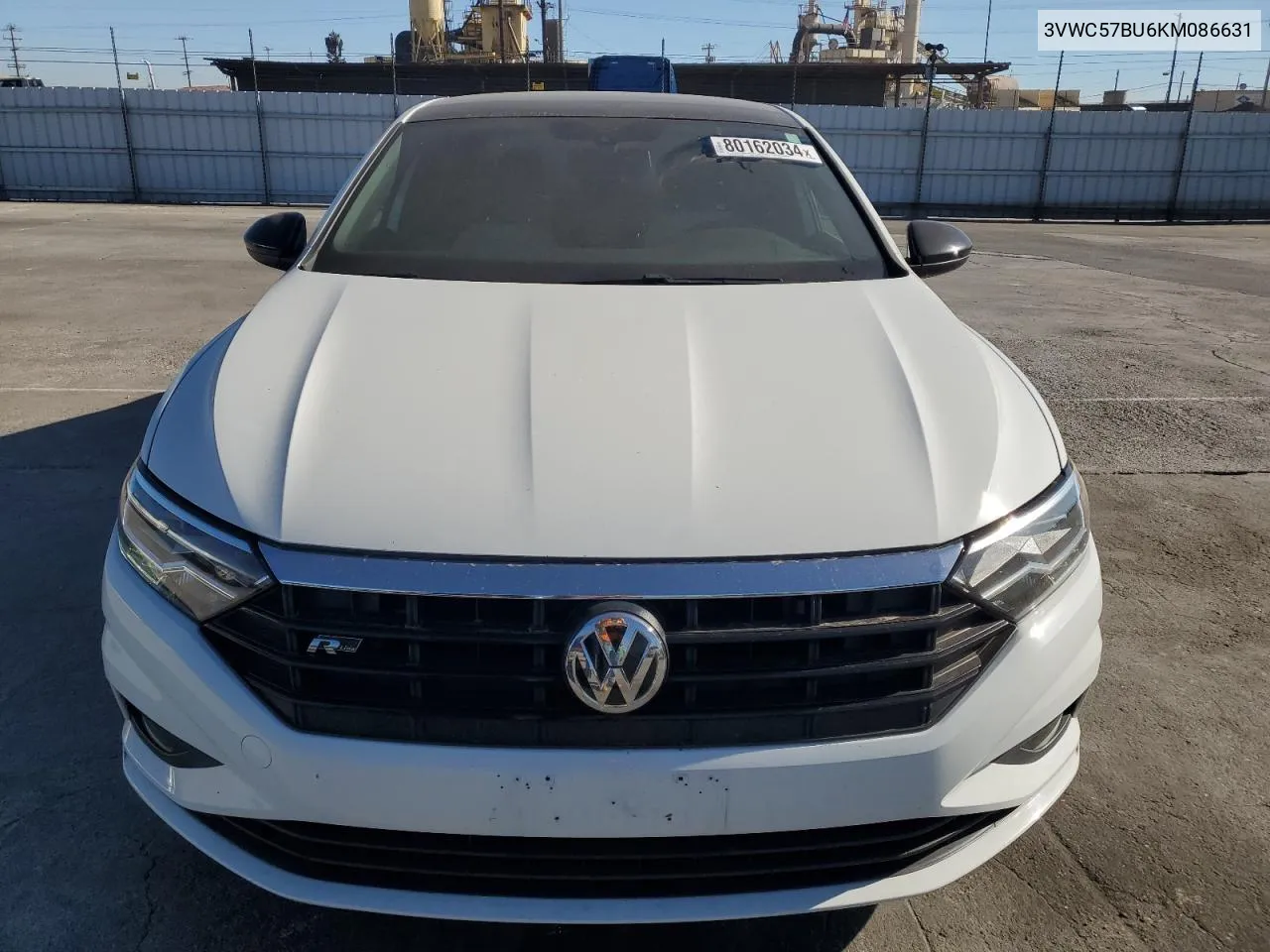 2019 Volkswagen Jetta S VIN: 3VWC57BU6KM086631 Lot: 80162034