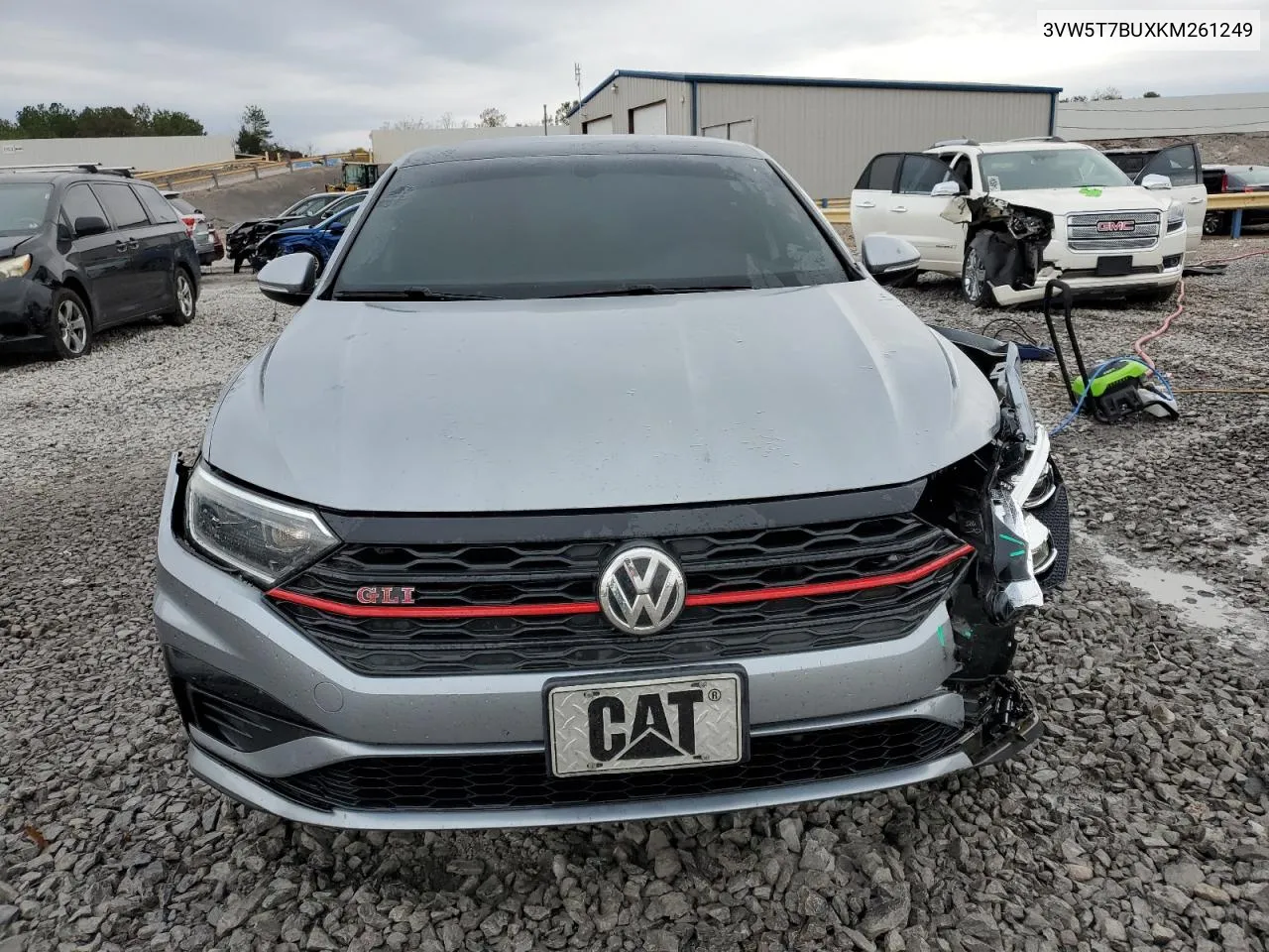 2019 Volkswagen Jetta Gli VIN: 3VW5T7BUXKM261249 Lot: 80557944