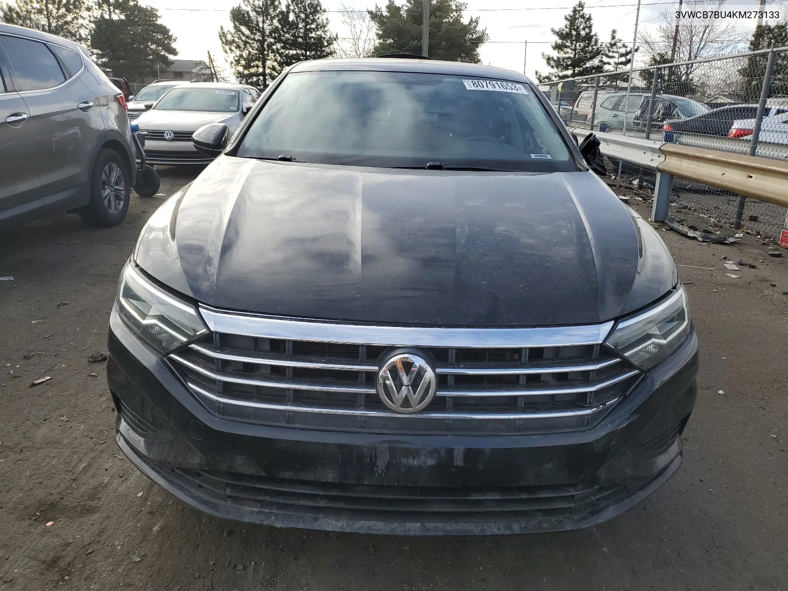 3VWCB7BU4KM273133 2019 Volkswagen Jetta S