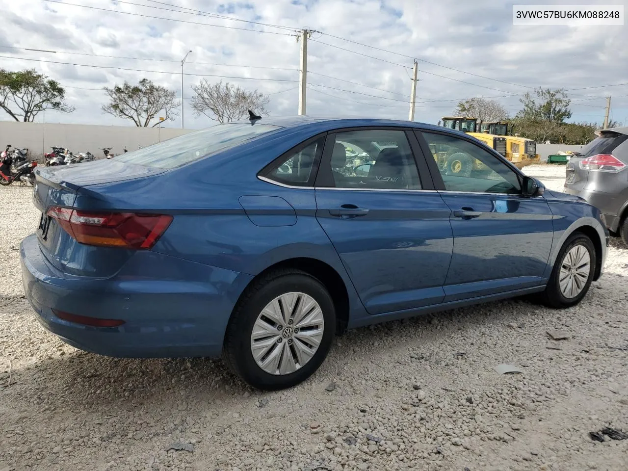 2019 Volkswagen Jetta S VIN: 3VWC57BU6KM088248 Lot: 81133464