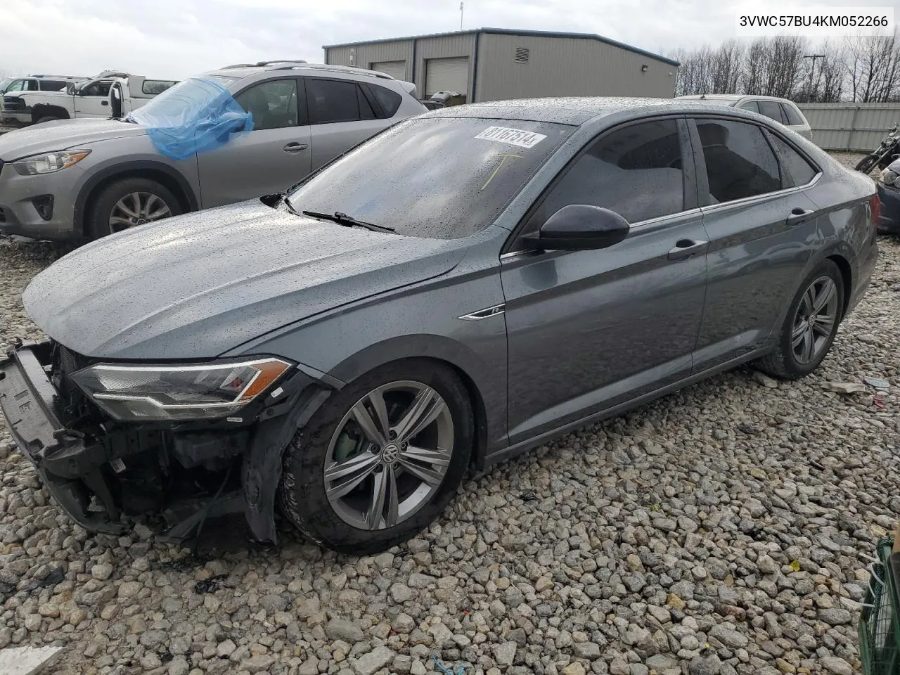 2019 Volkswagen Jetta S VIN: 3VWC57BU4KM052266 Lot: 81167514