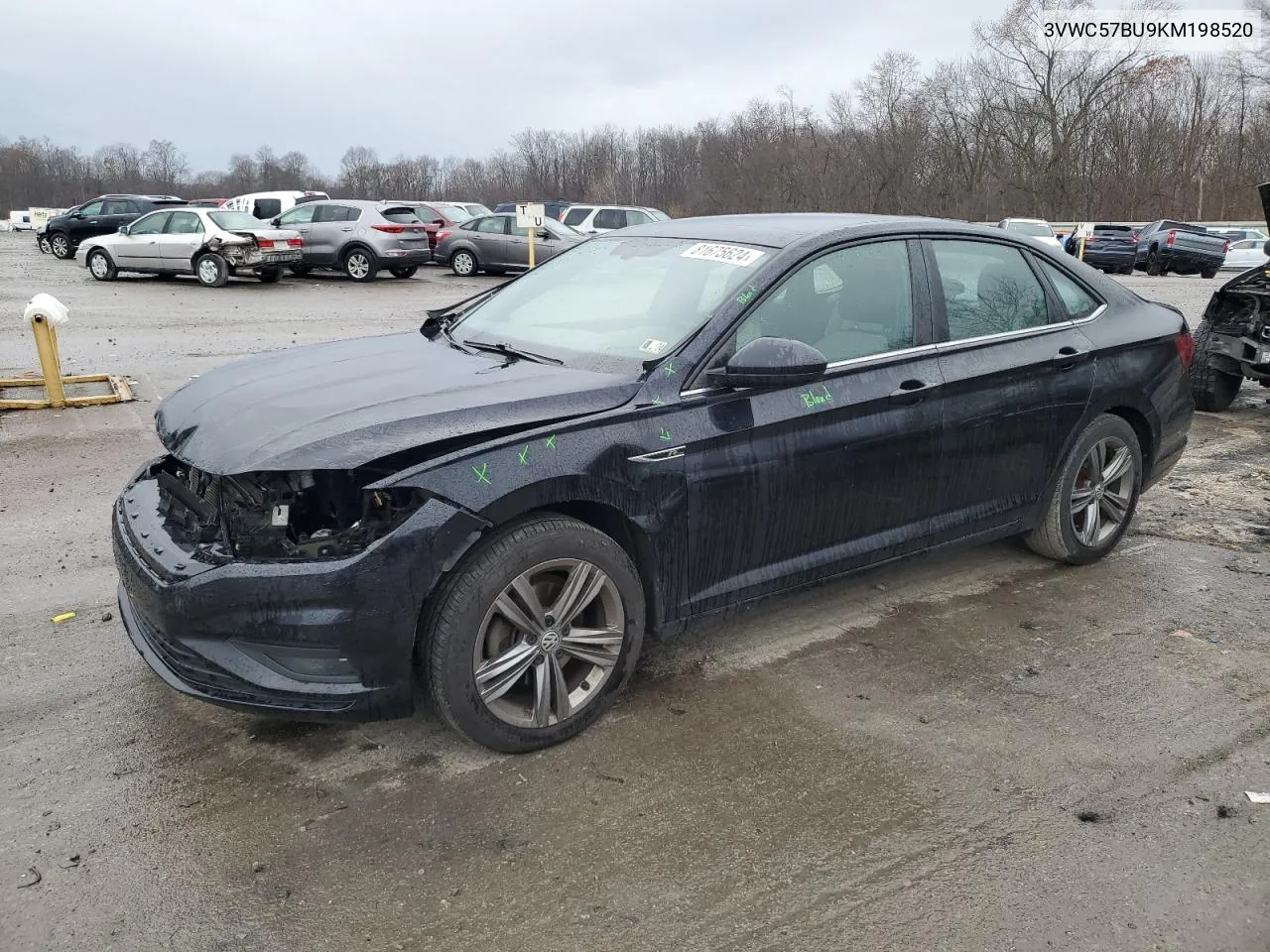 2019 Volkswagen Jetta S VIN: 3VWC57BU9KM198520 Lot: 81675624