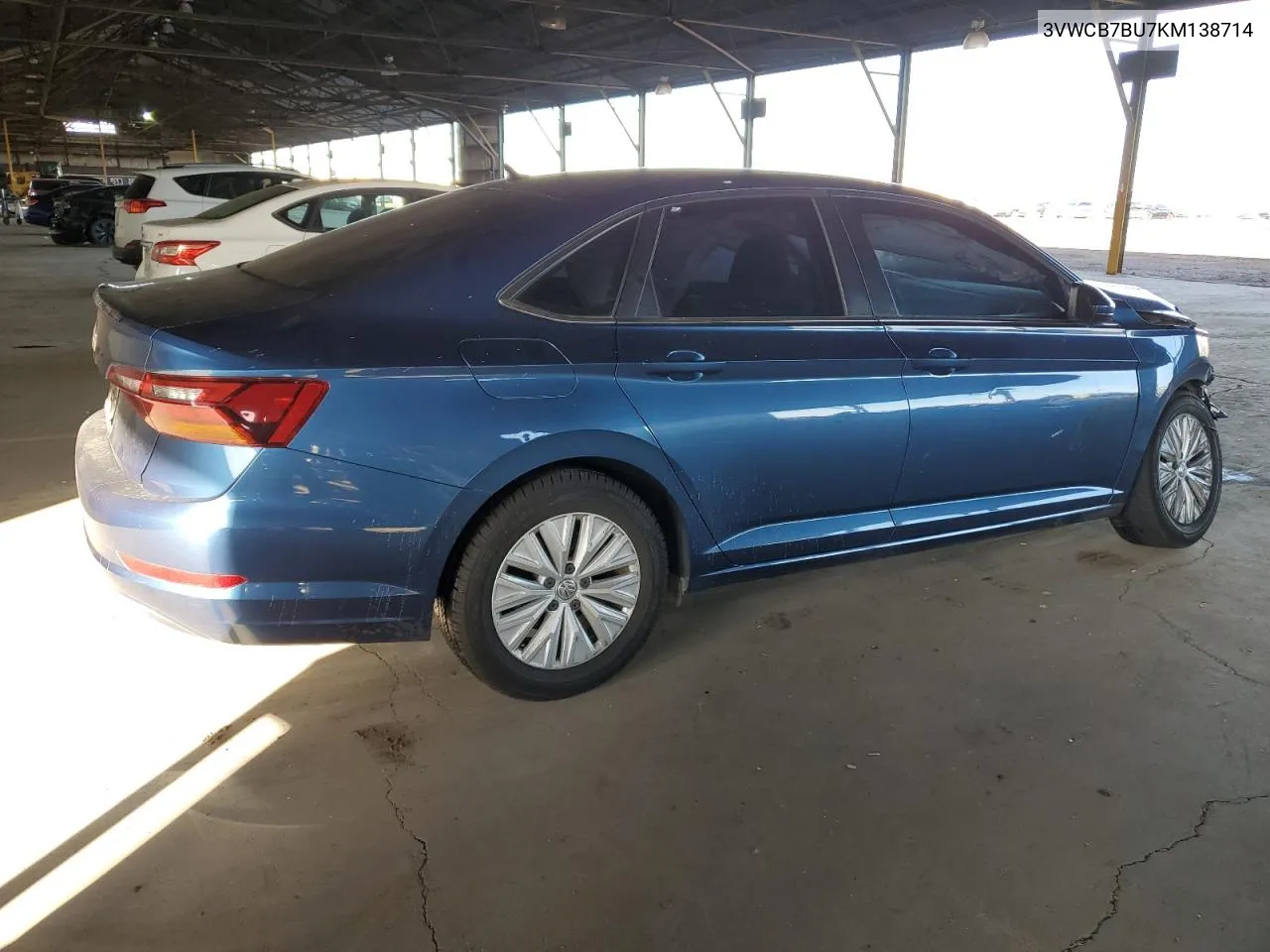 2019 Volkswagen Jetta S VIN: 3VWCB7BU7KM138714 Lot: 81741374