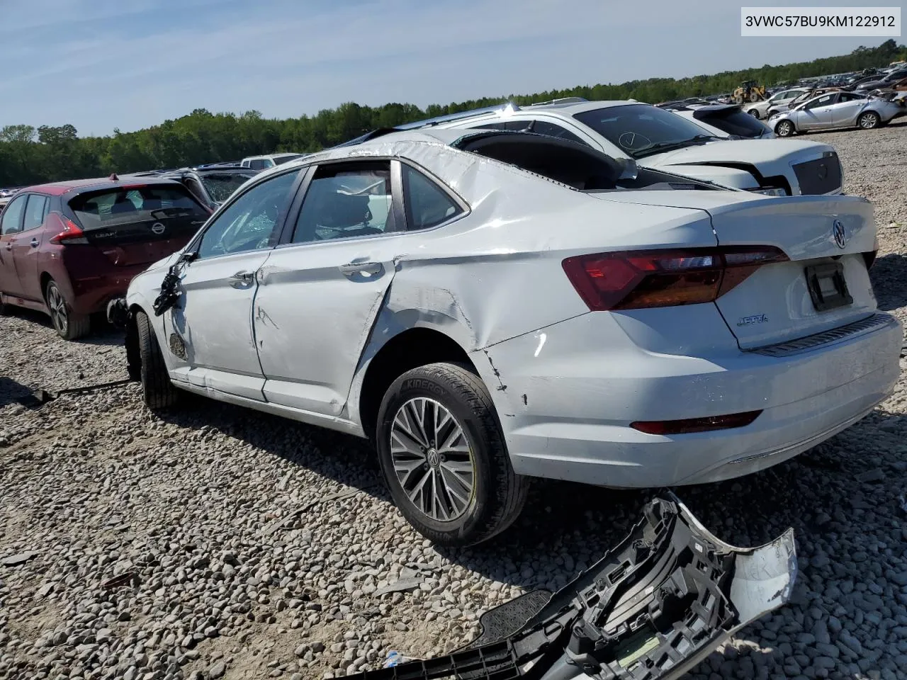 2019 Volkswagen Jetta S VIN: 3VWC57BU9KM122912 Lot: 82310173