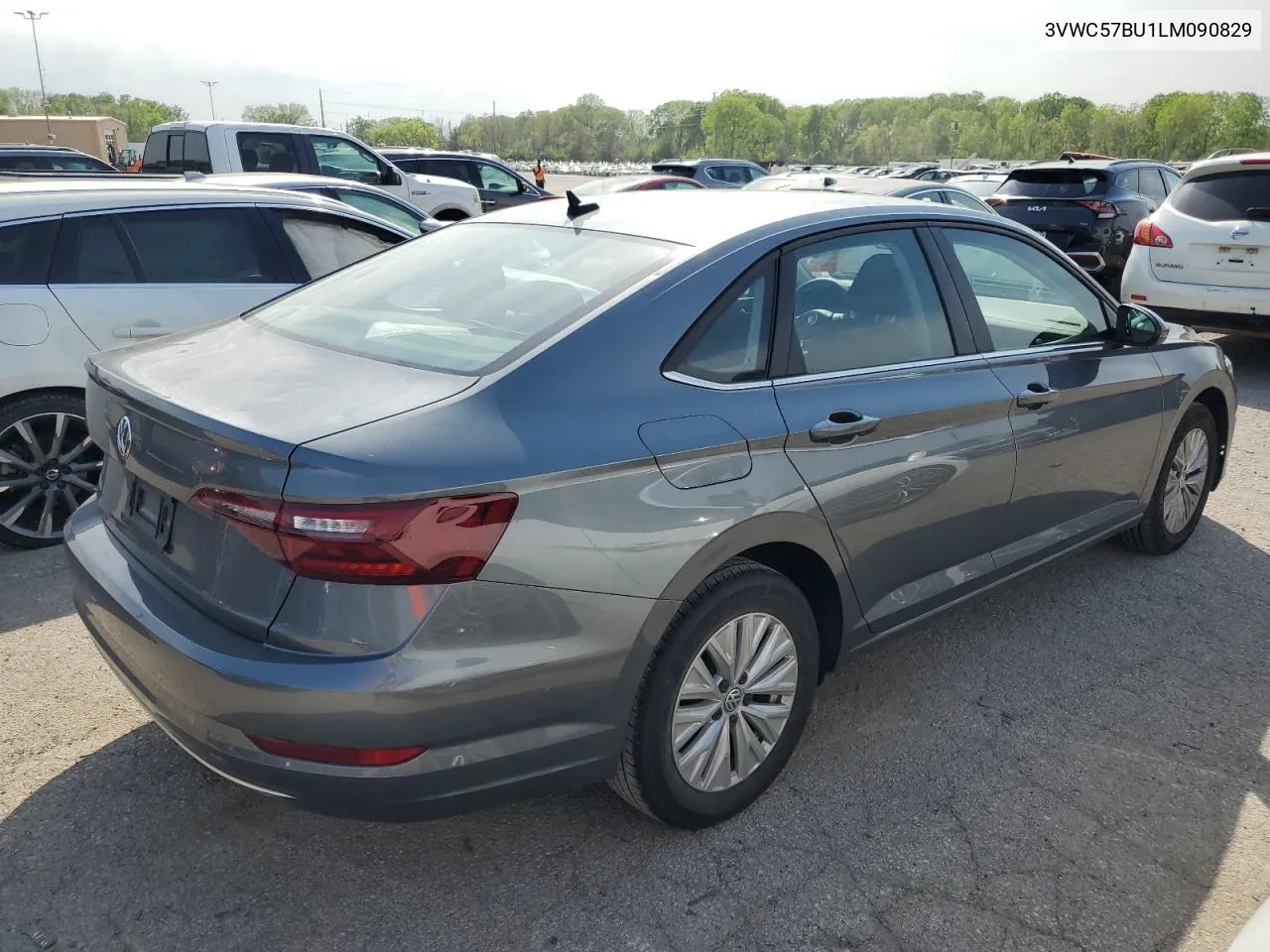 2020 Volkswagen Jetta S VIN: 3VWC57BU1LM090829 Lot: 51046404