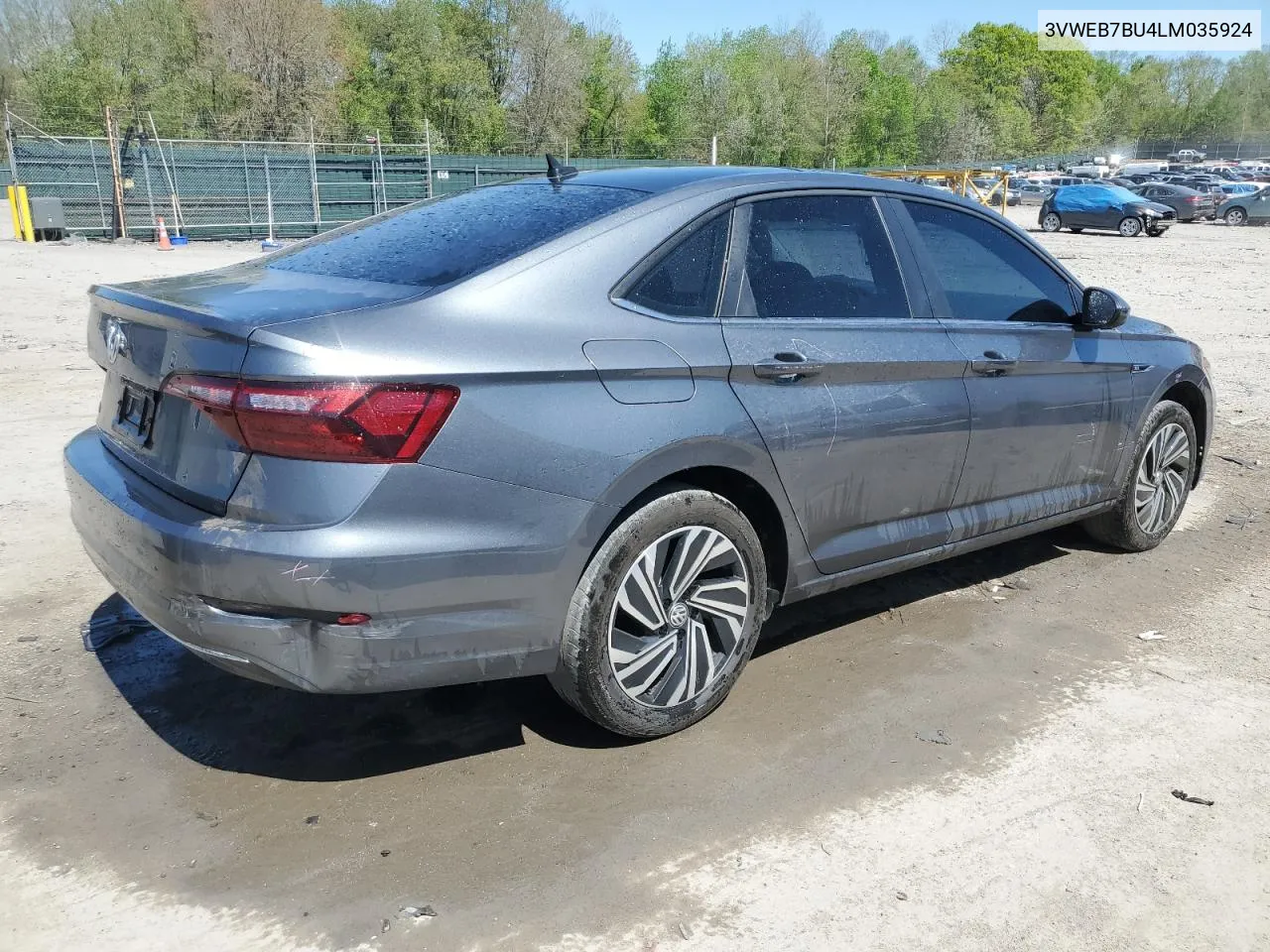 2020 Volkswagen Jetta Sel VIN: 3VWEB7BU4LM035924 Lot: 53217494