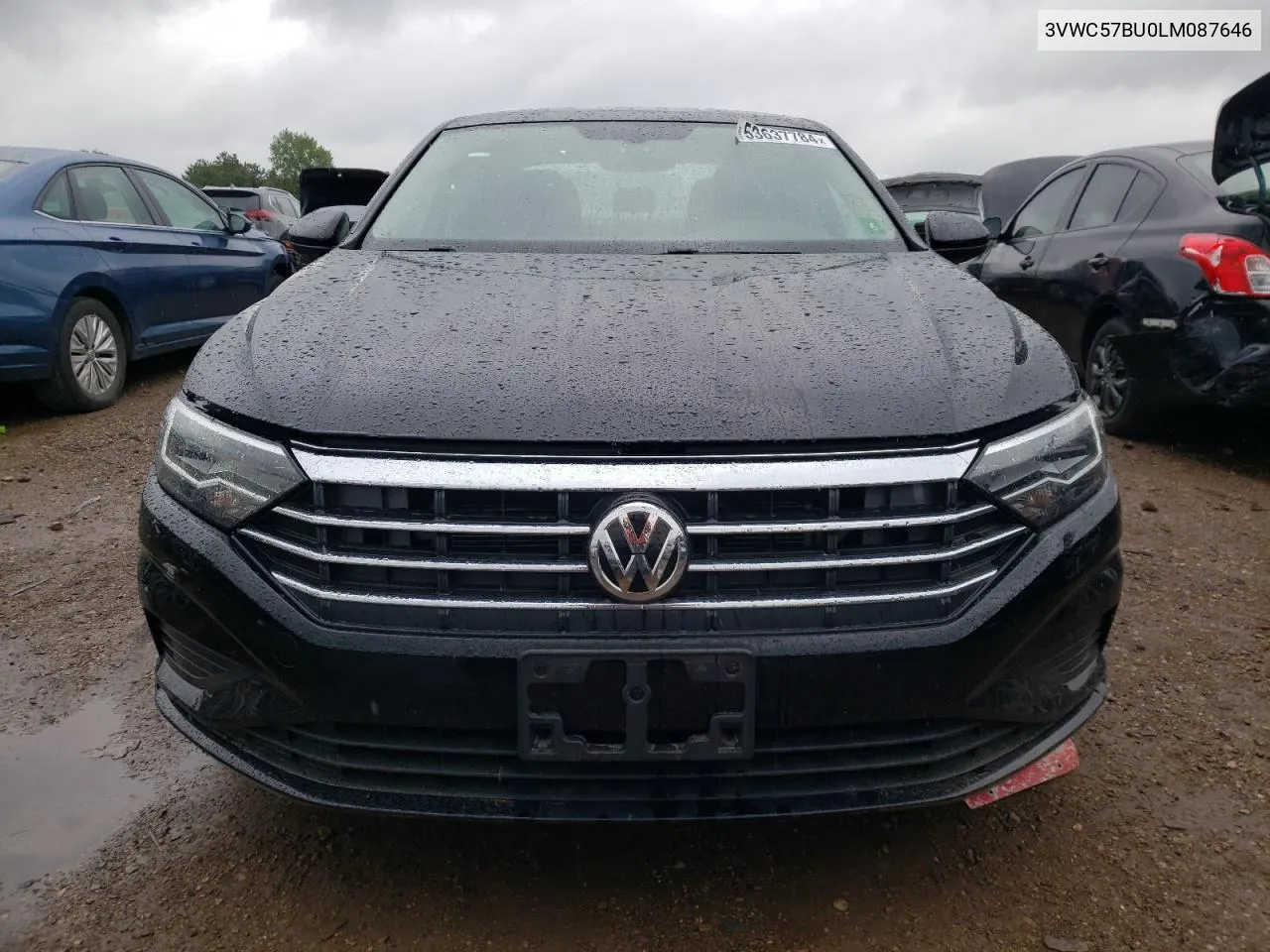 2020 Volkswagen Jetta S VIN: 3VWC57BU0LM087646 Lot: 53637784