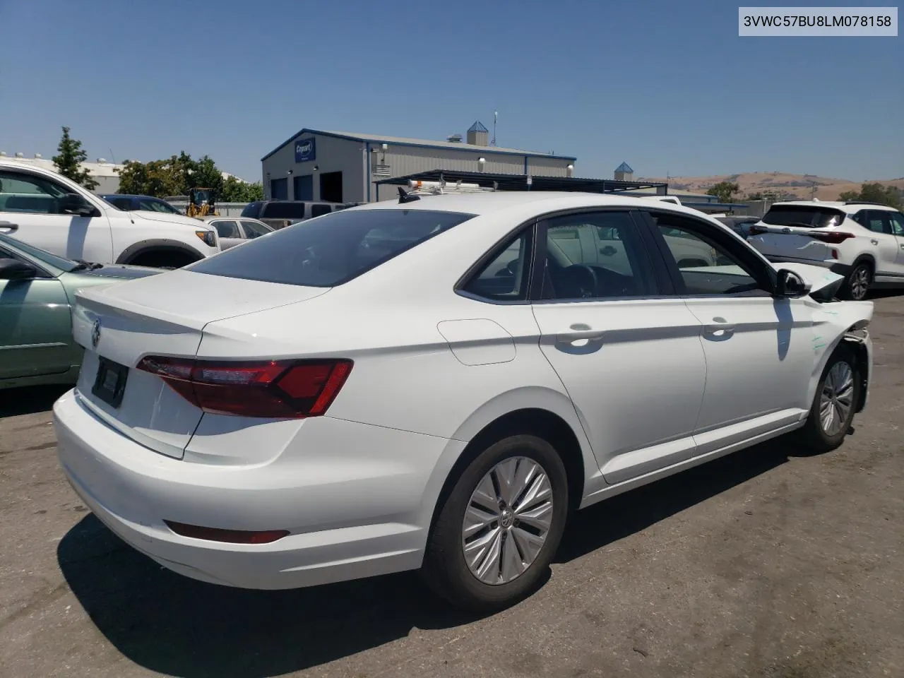 2020 Volkswagen Jetta S VIN: 3VWC57BU8LM078158 Lot: 60334954