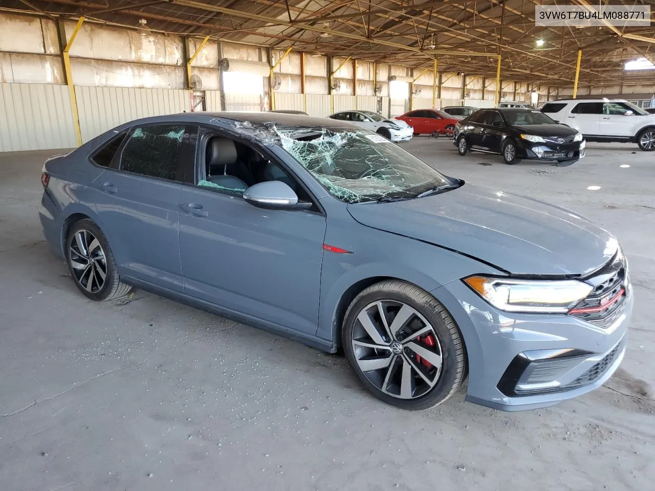 2020 Volkswagen Jetta Gli VIN: 3VW6T7BU4LM088771 Lot: 61283284