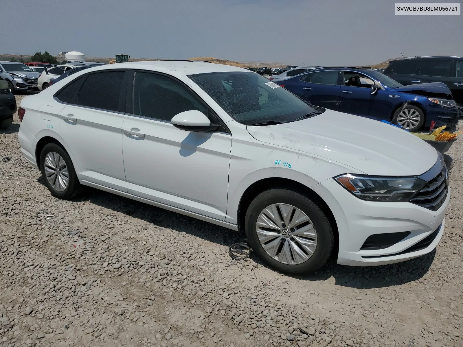 2020 Volkswagen Jetta S VIN: 3VWCB7BU8LM056721 Lot: 65059394