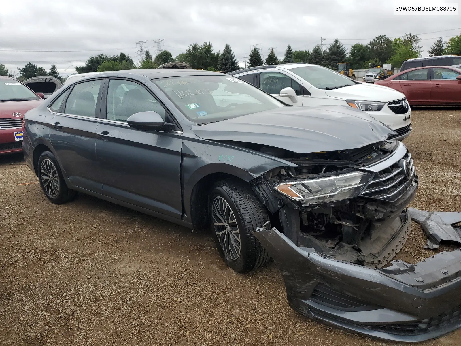 3VWC57BU6LM088705 2020 Volkswagen Jetta S