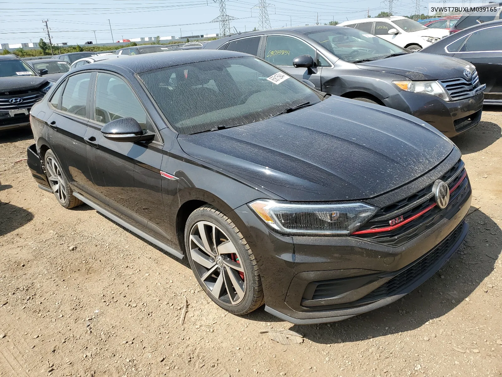 2020 Volkswagen Jetta Gli VIN: 3VW5T7BUXLM039165 Lot: 65815944