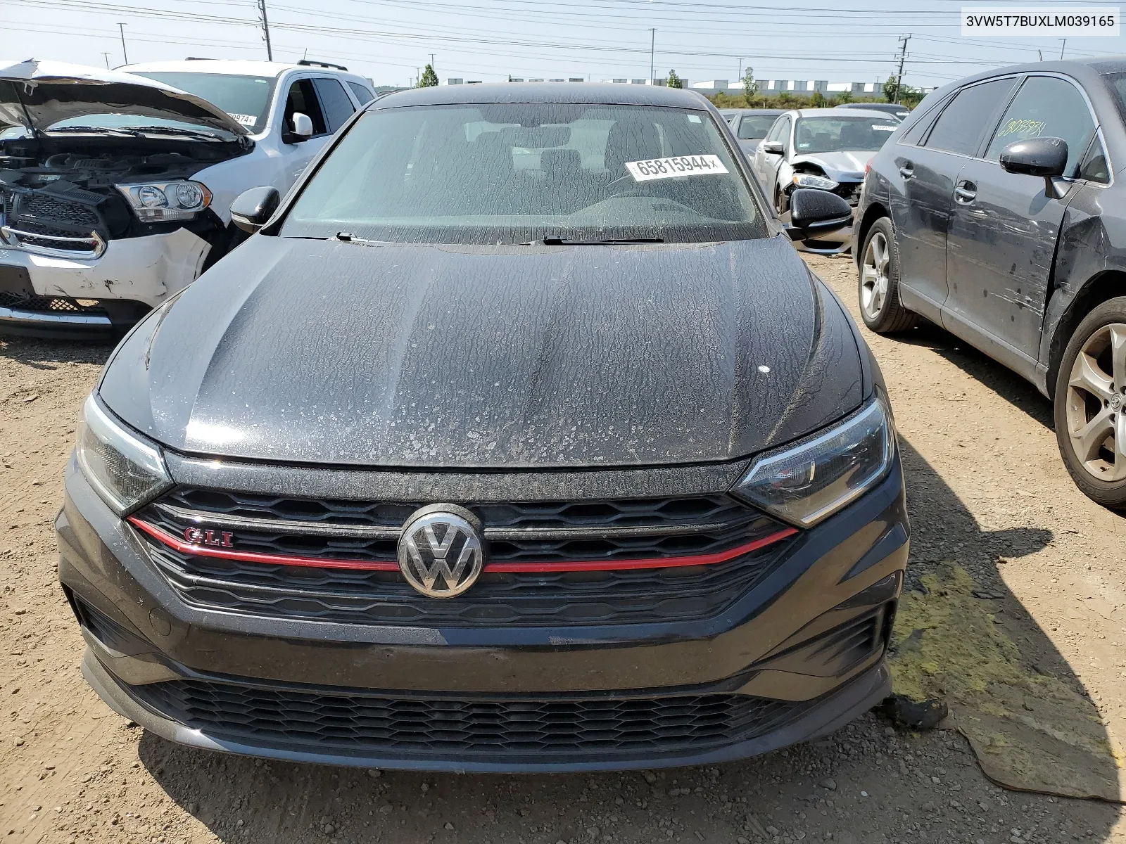 2020 Volkswagen Jetta Gli VIN: 3VW5T7BUXLM039165 Lot: 65815944